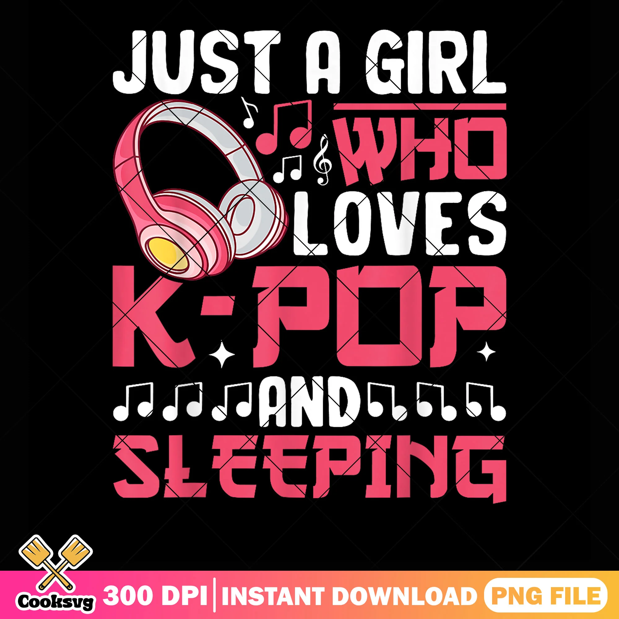 A girl loves kpop and sleeping png, kpop netflix png, kpop hunters png