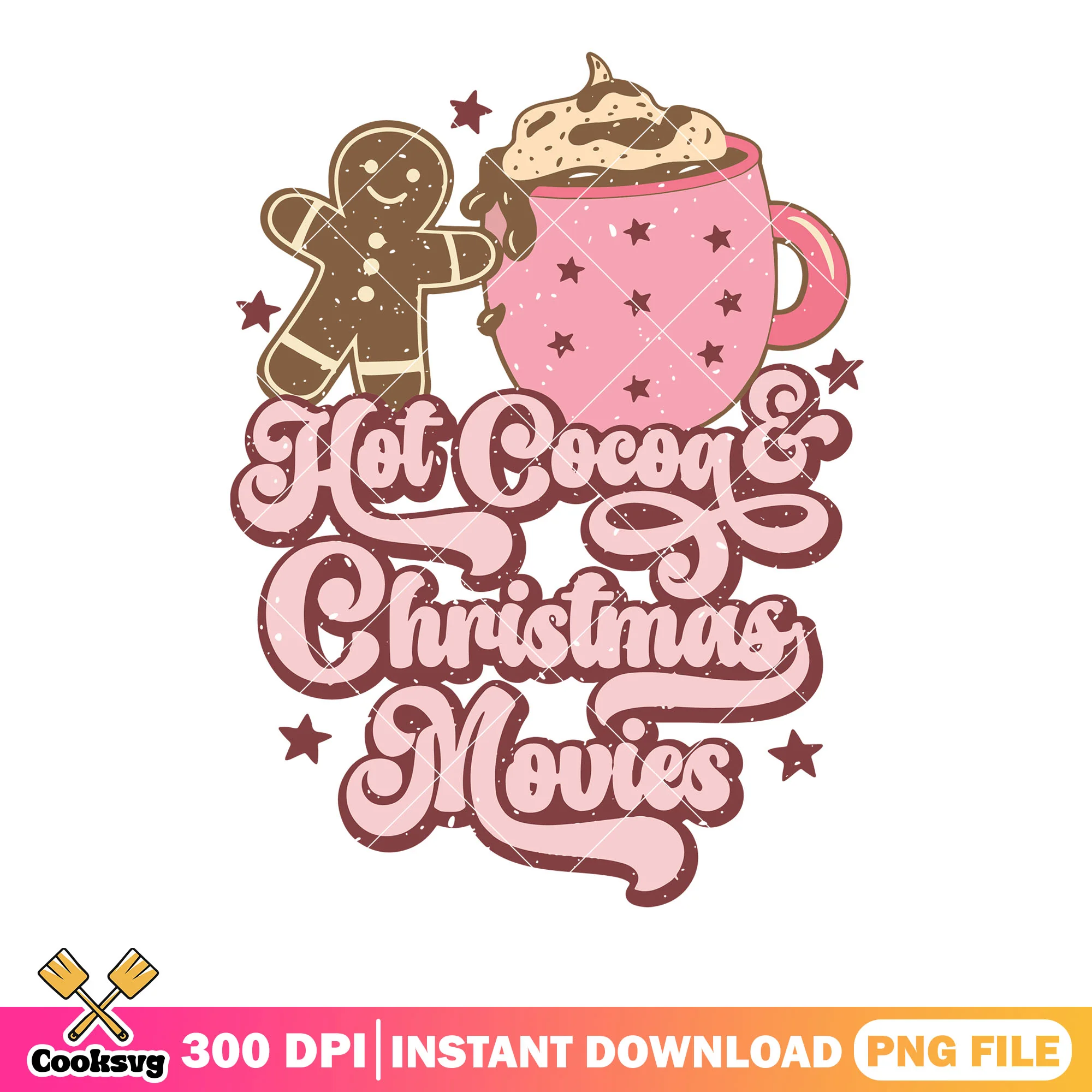 A hot cocoa for xmas png, christmas Gingerbread png, xmas decorations png