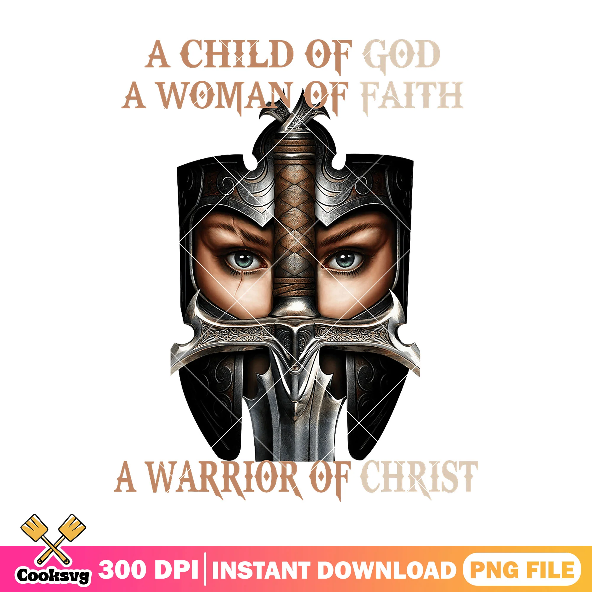 A woman of faith png, warriors of christ png, god faith png