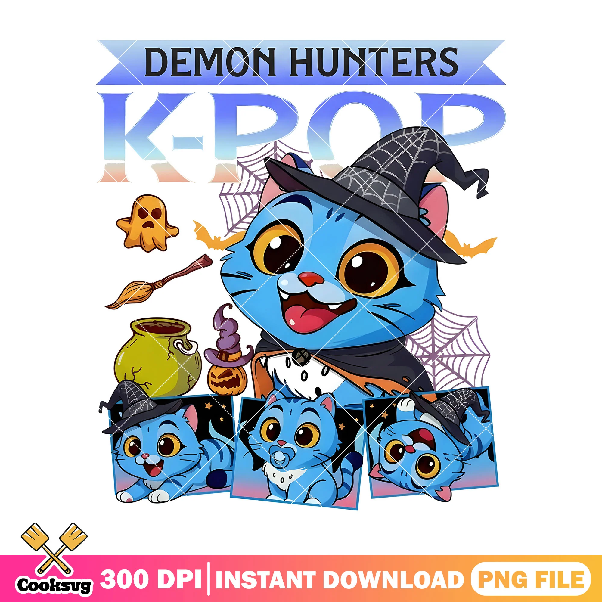 Adorable cute tiger png, jack o lantern png, derpy halloween png