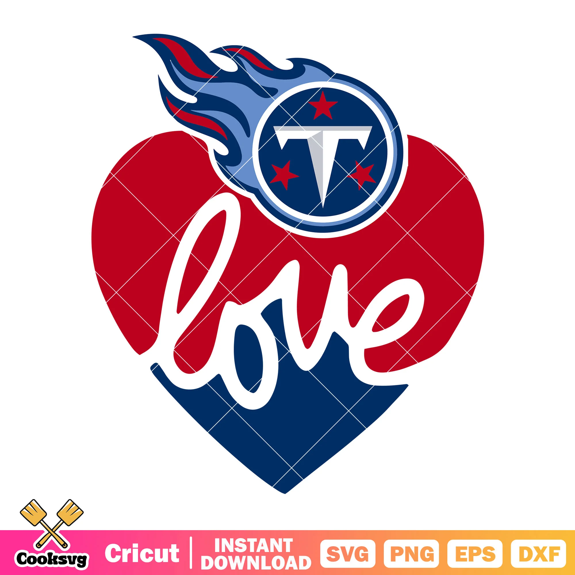 All love for titans teams svg, tennessee titans svg, afc svg