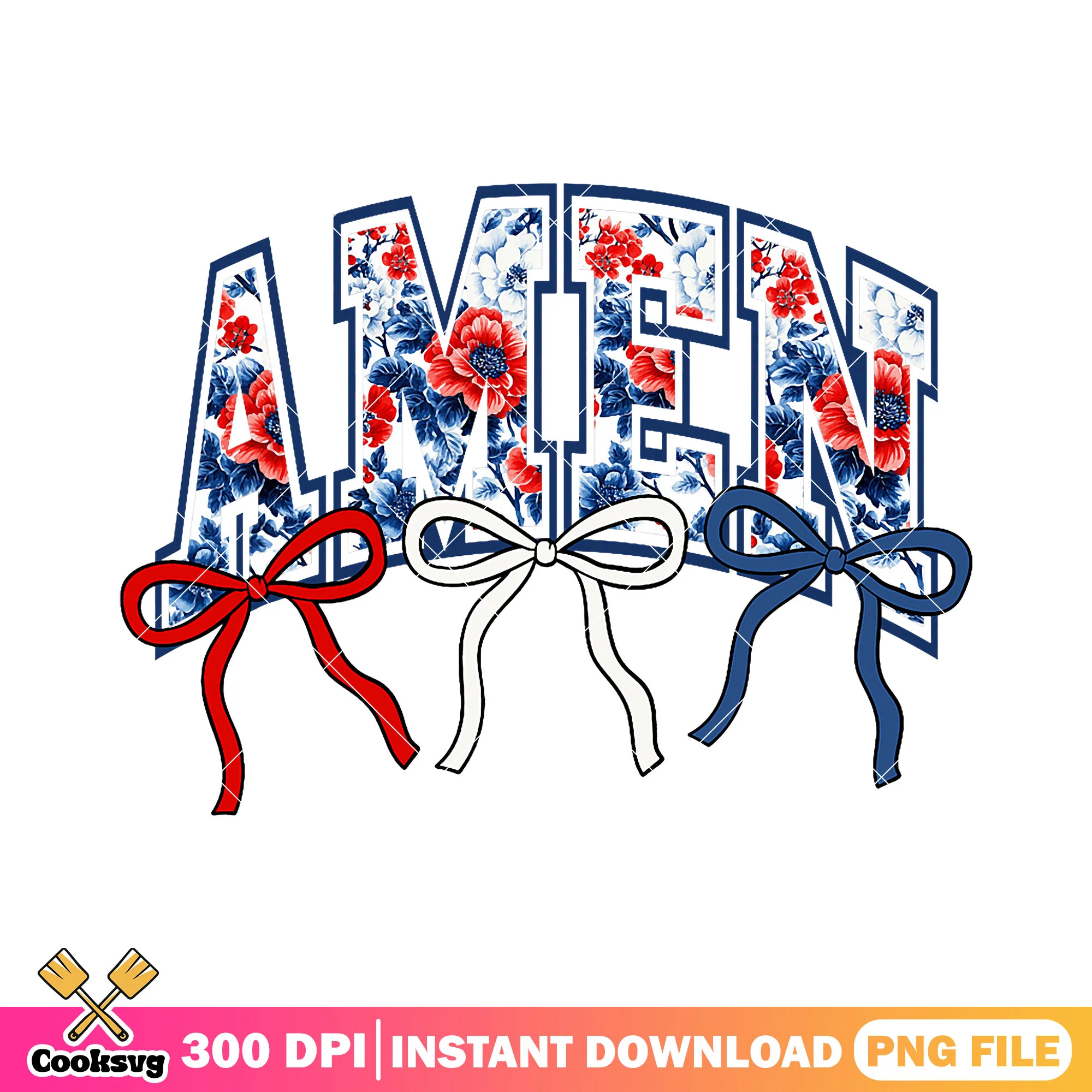 Amen floral and bow tie png, jesus bow tie png, jesus amen png