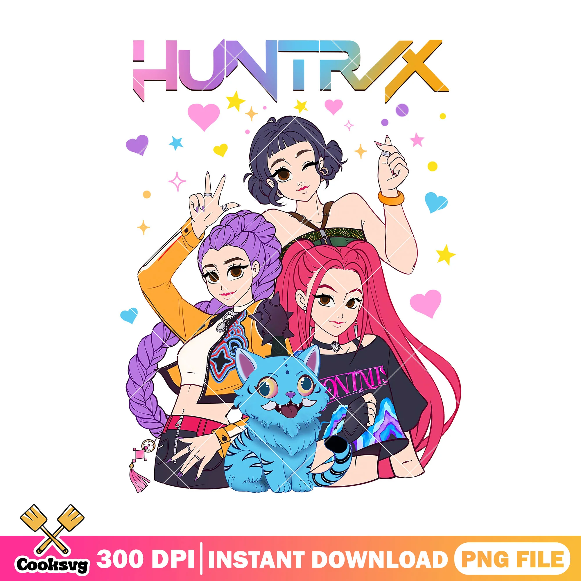 Anime huntrix x derpy png, derpy huntrix png, kpop hunters png