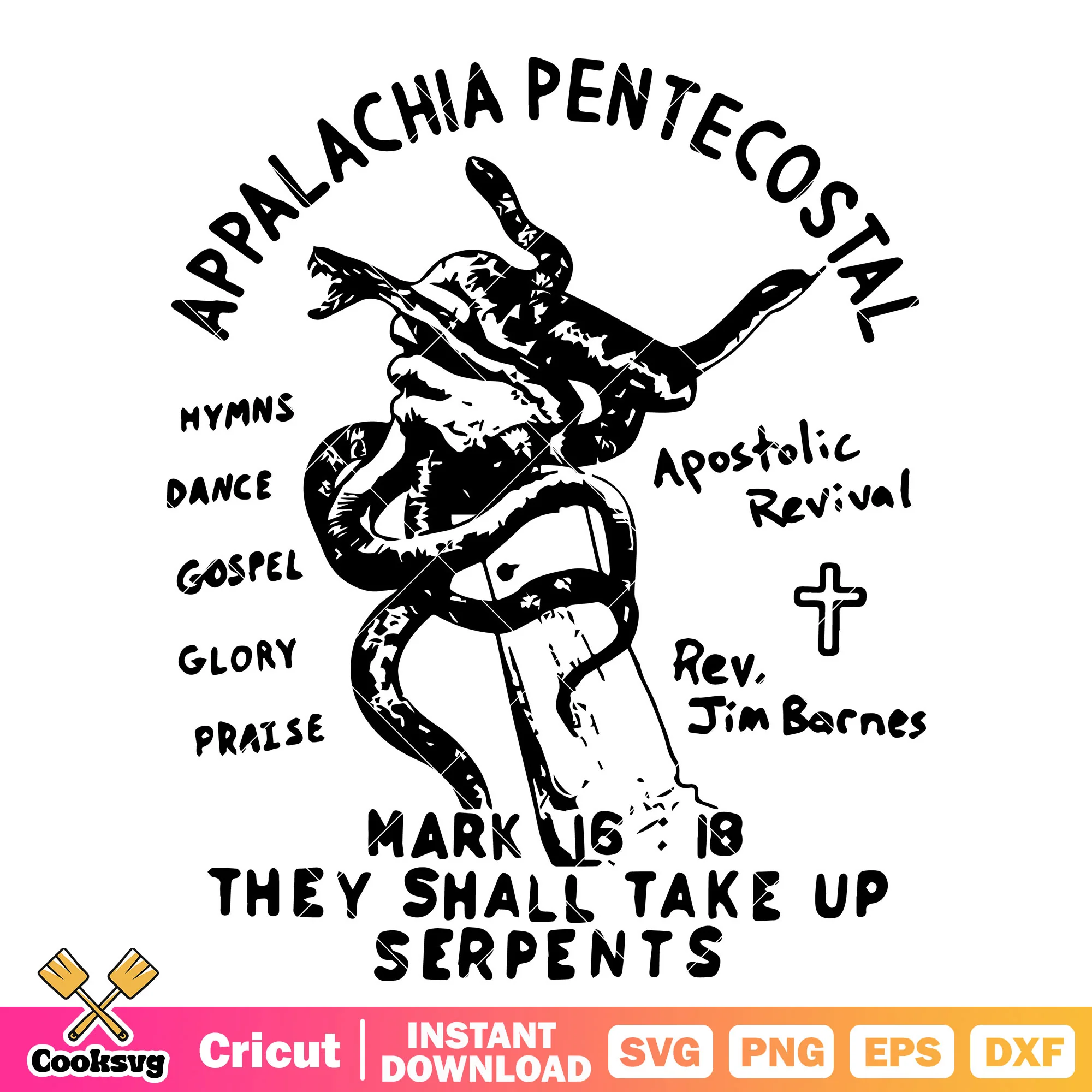 Appalachia pentecostal snack quote svg, appalachian pentecostal svg