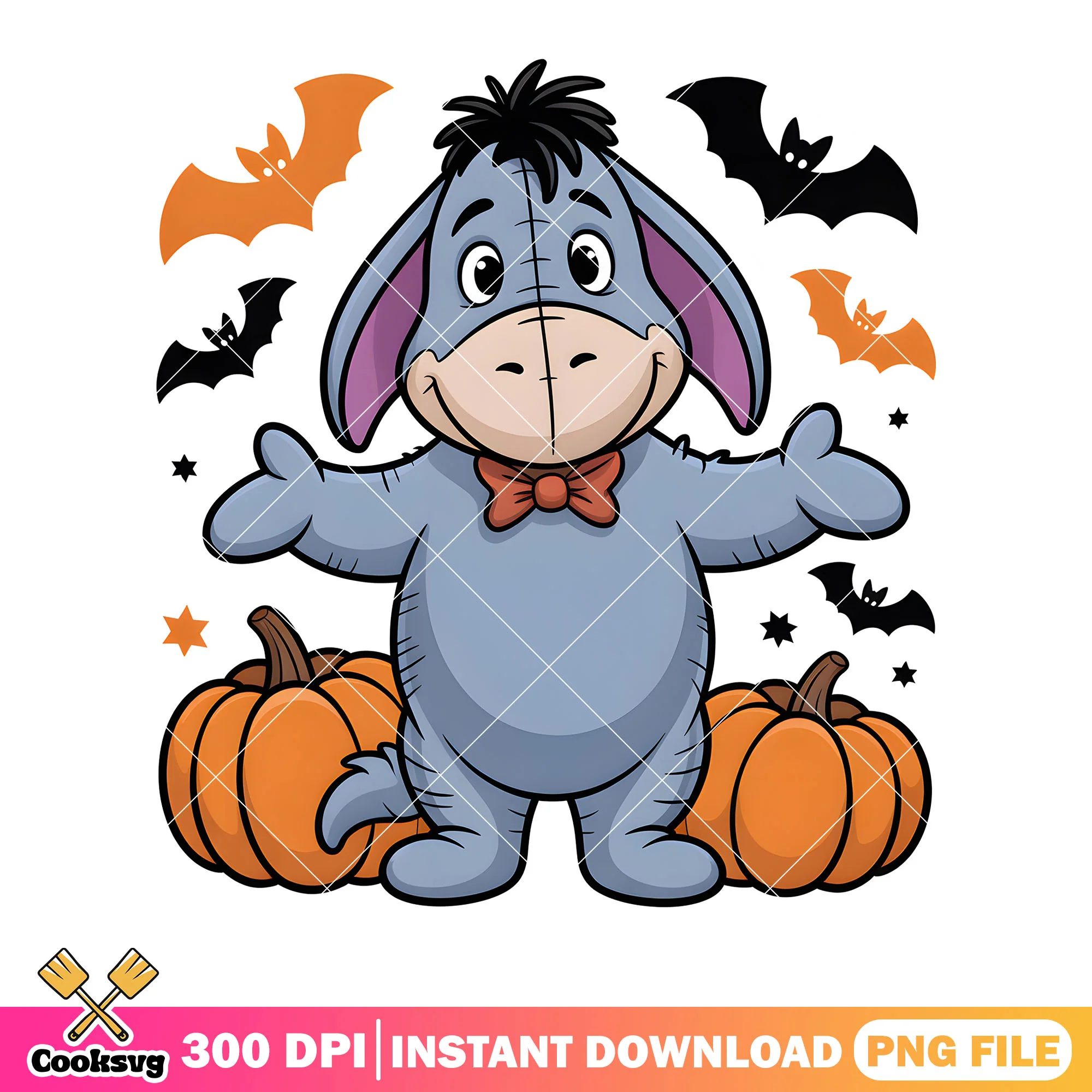 Baby eeyore halloween  png winnie the pooh eeyore png, trick or treat png