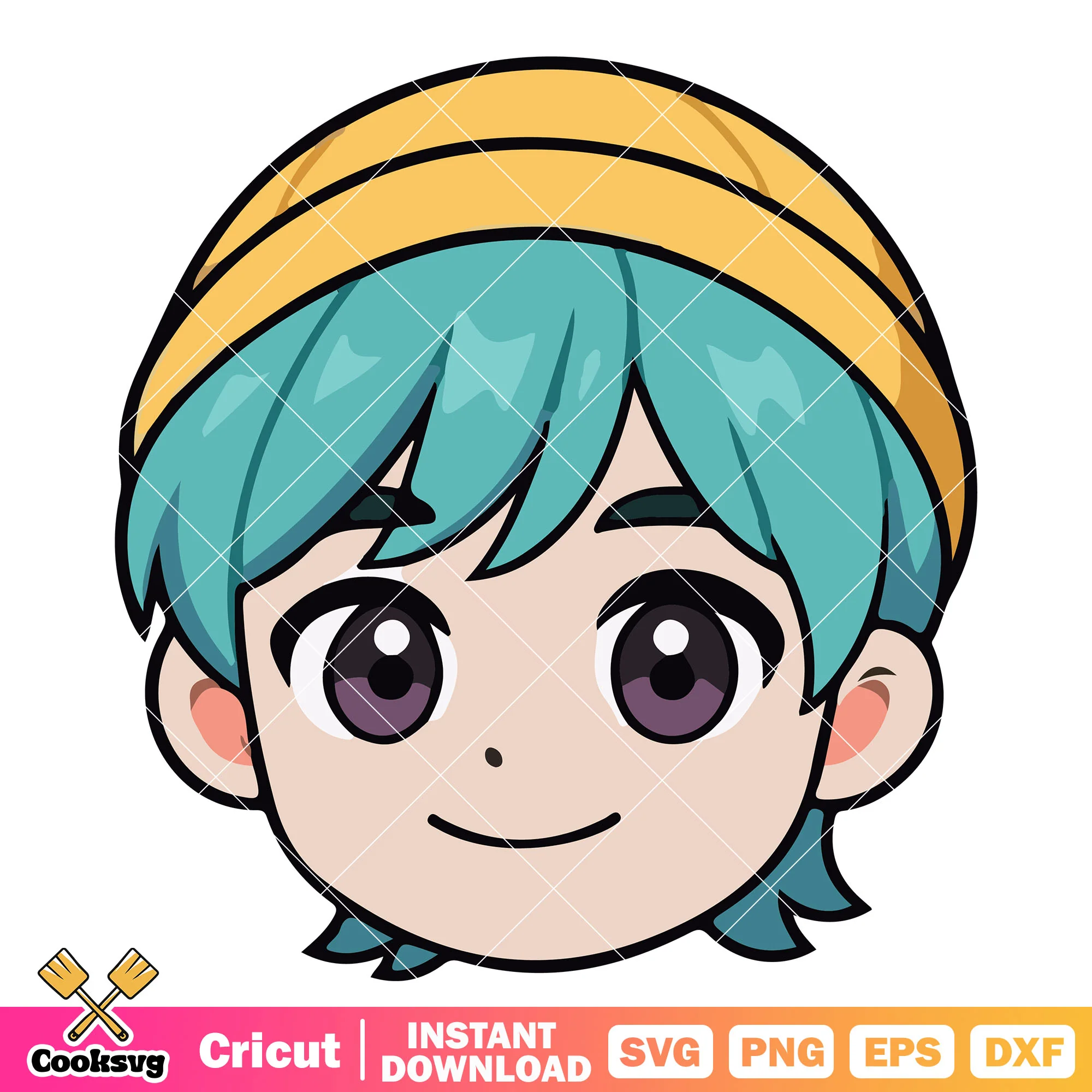 Baby saja head svg, baby kpop hunters svg, saja boys band svg