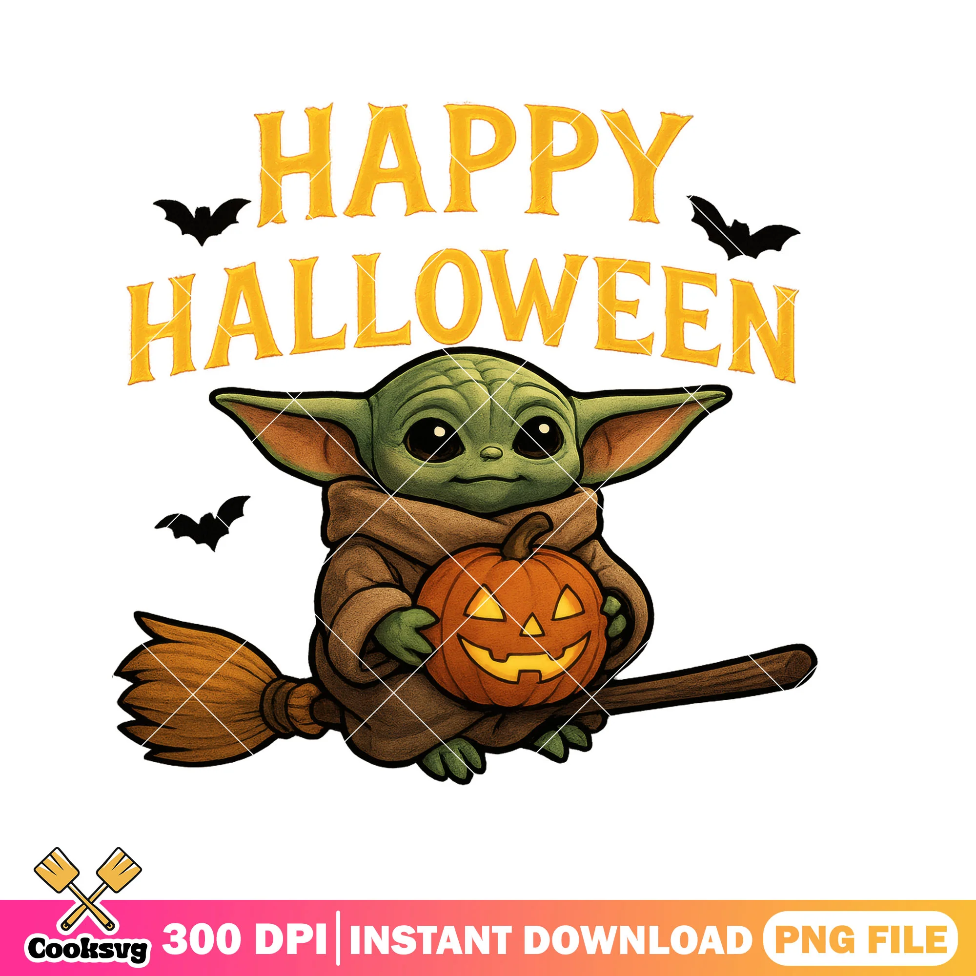 Baby yoda wizard broom png, halloween costumes png, baby yoda png