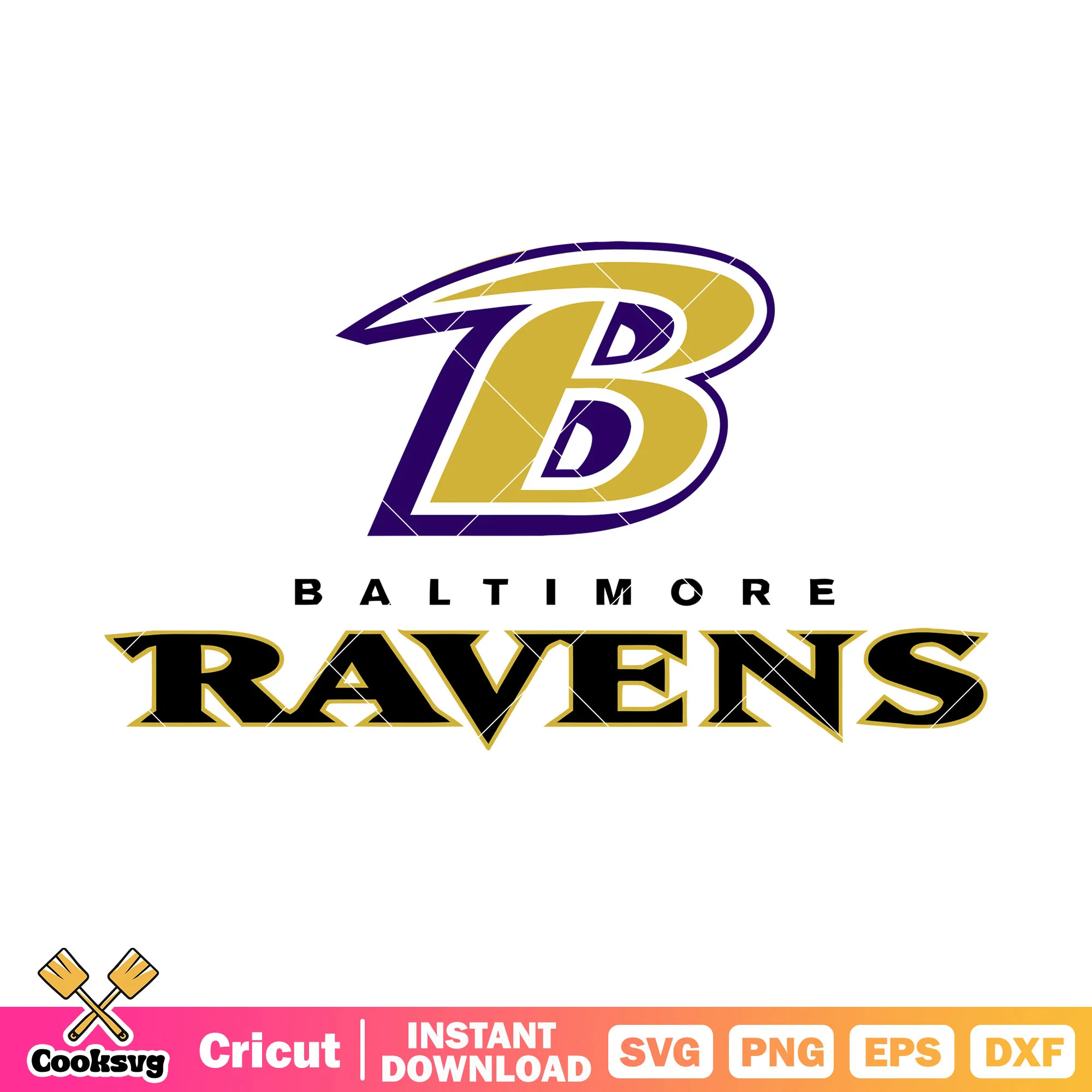 Baltimore football team svg. baltimore ravens svg, nfl logo svg