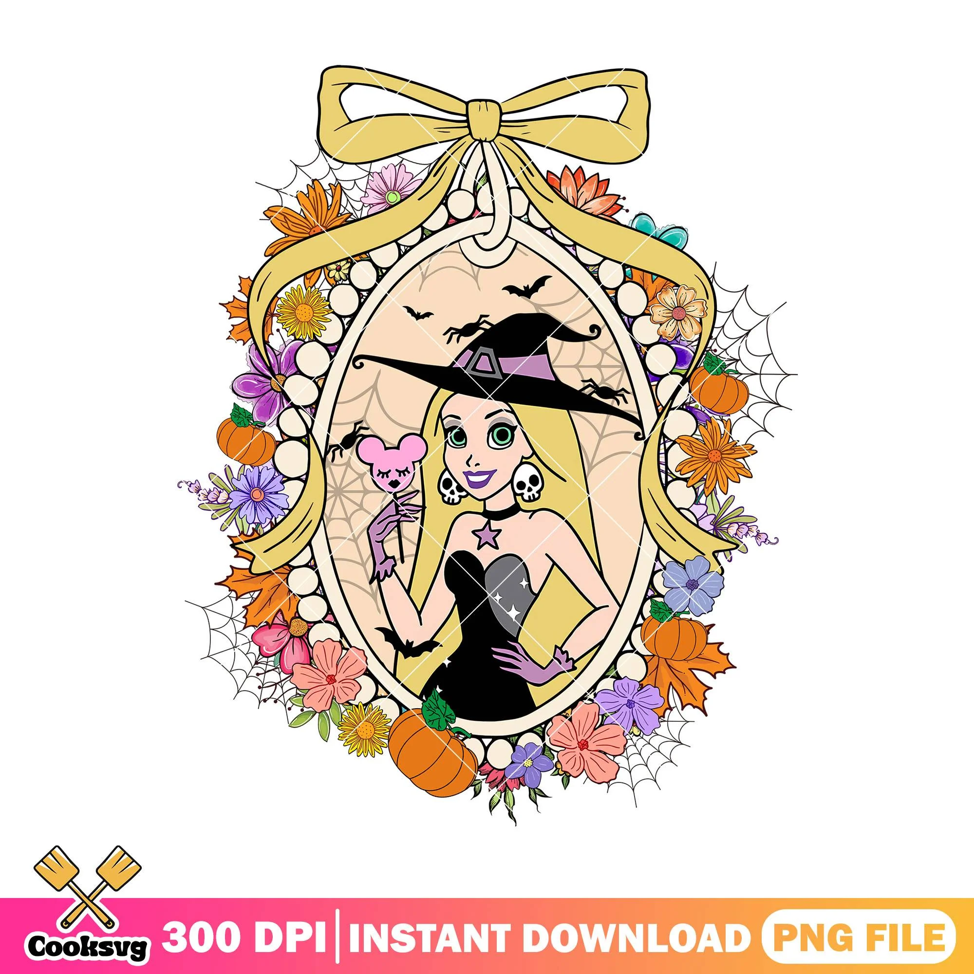 Barbie cosplay witch design png, barbie cute png, barbie halloween png