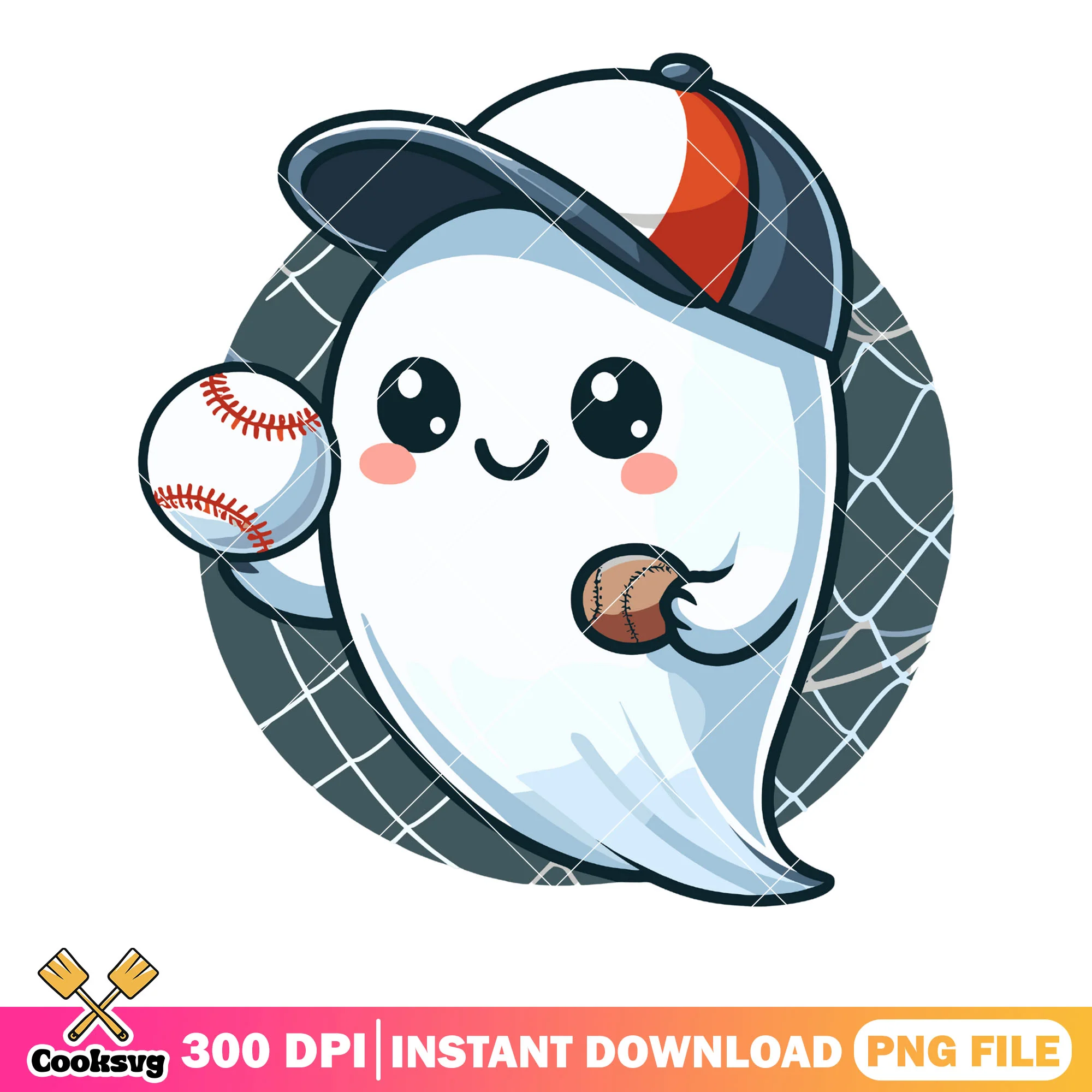 Base ball spirit hat png, ghost costume png, scary night png