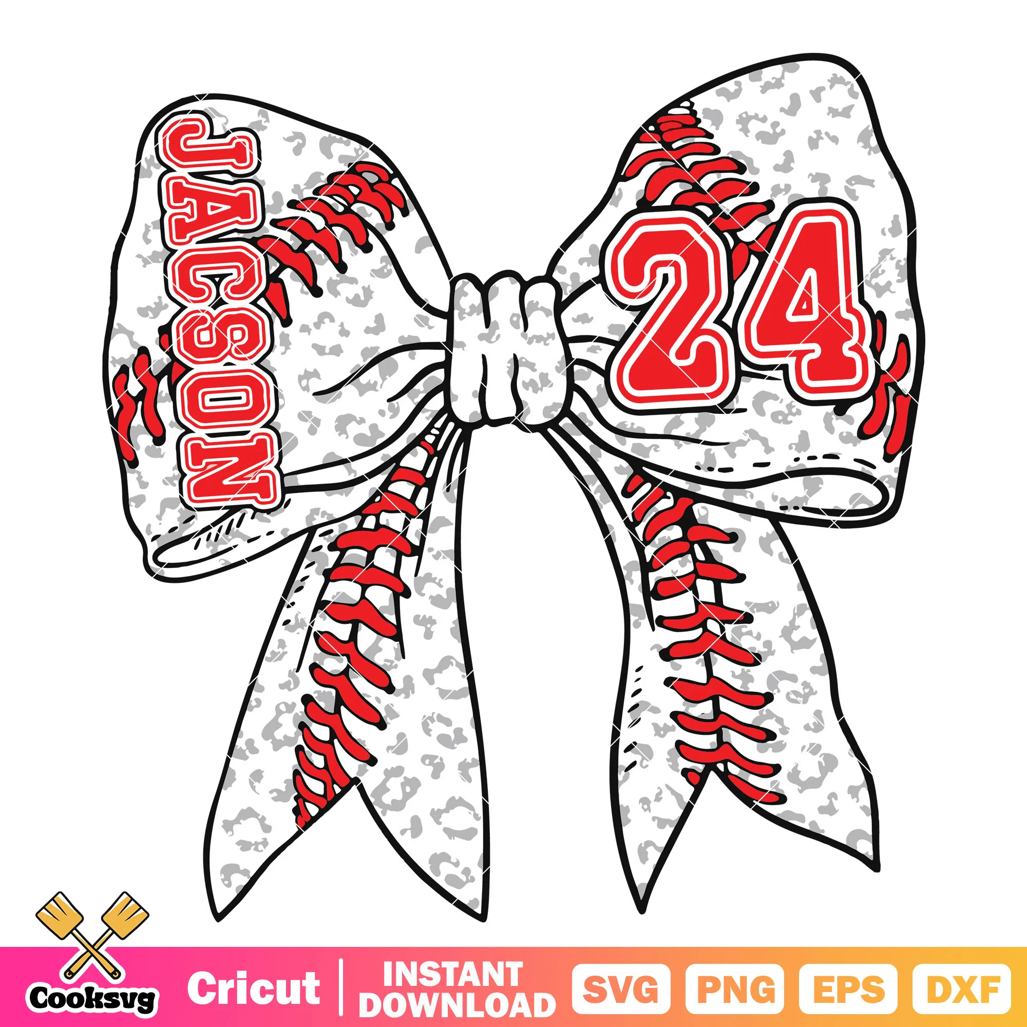 Baseball bow tie jacson 24 svg, baseball bow tie svg, baseball svg