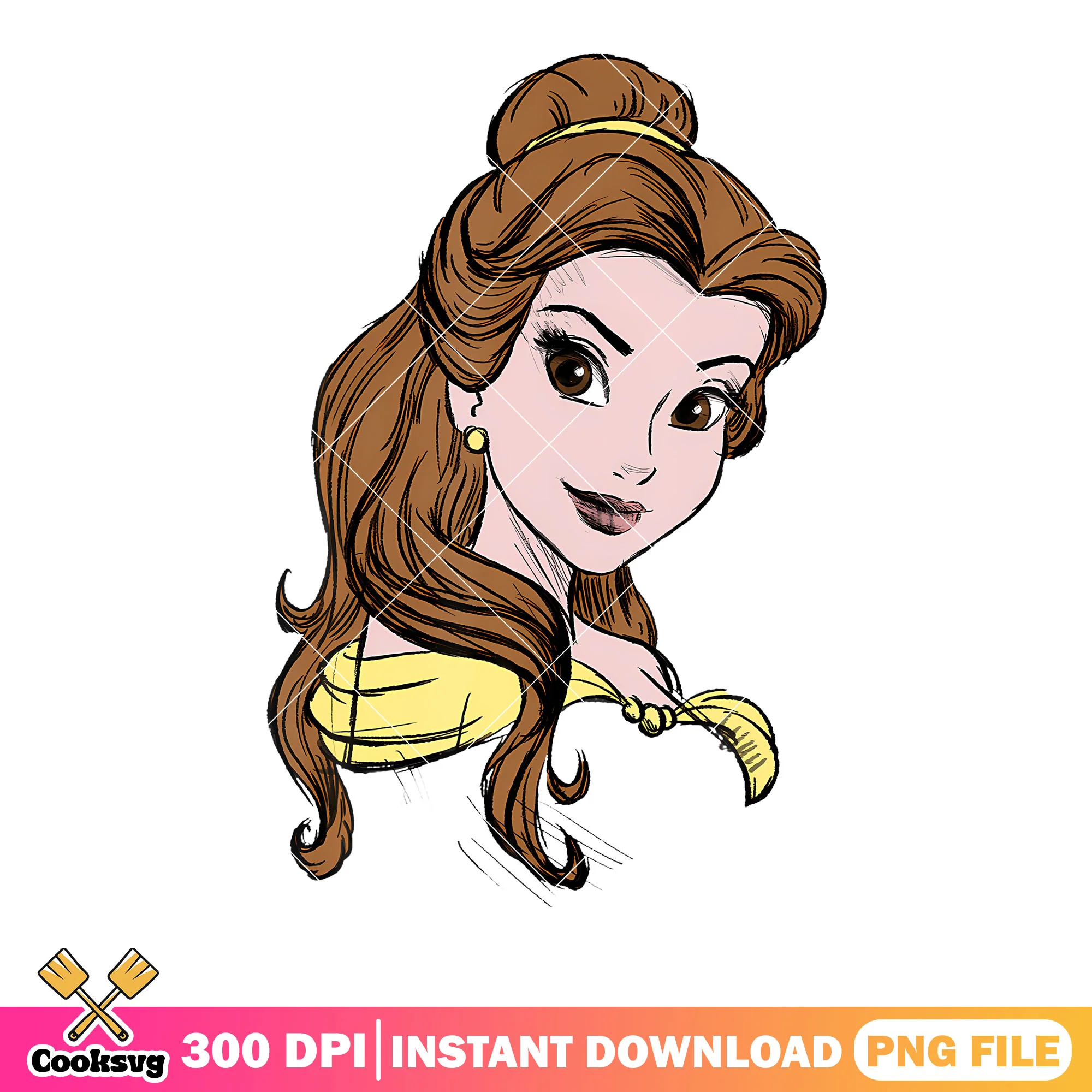 Beauty And The Beast Belle png, disney princess png, disney movies png
