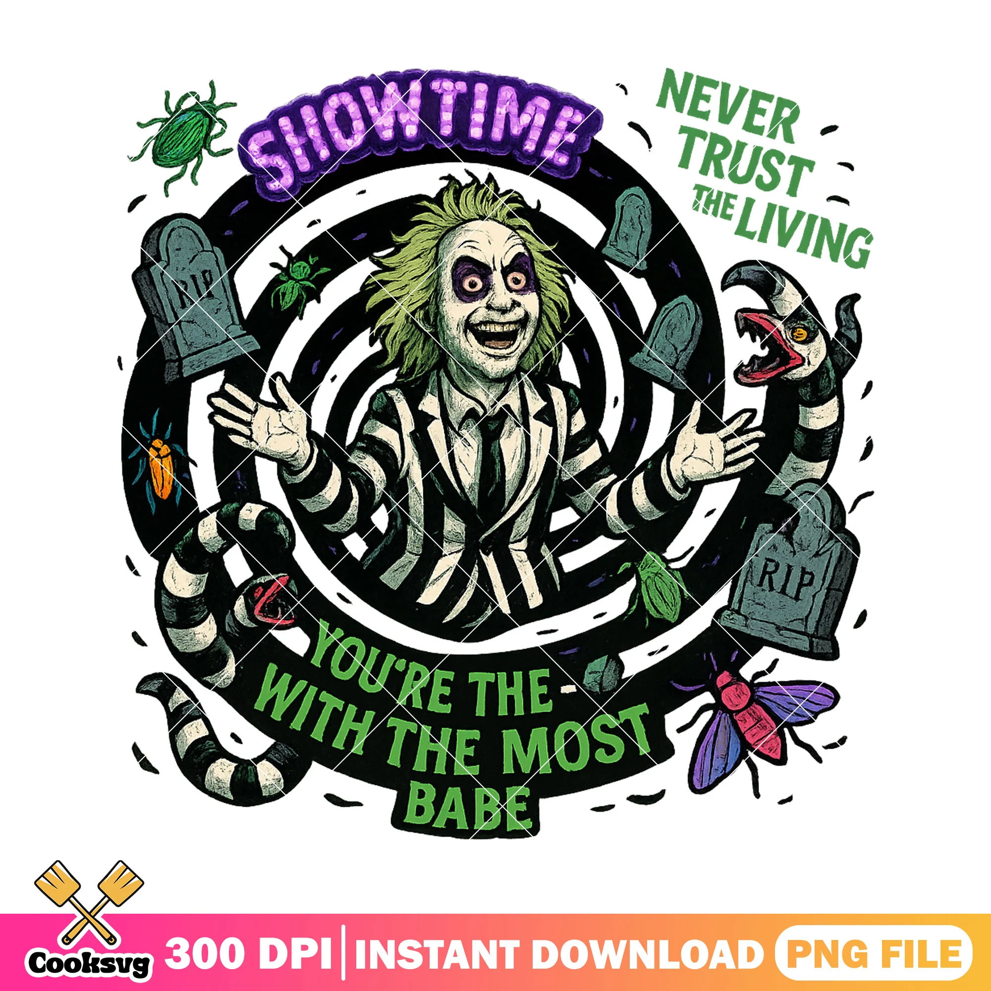 Beetlejuice horror psycho png, spirit halloween png, beetlejuice 2 png