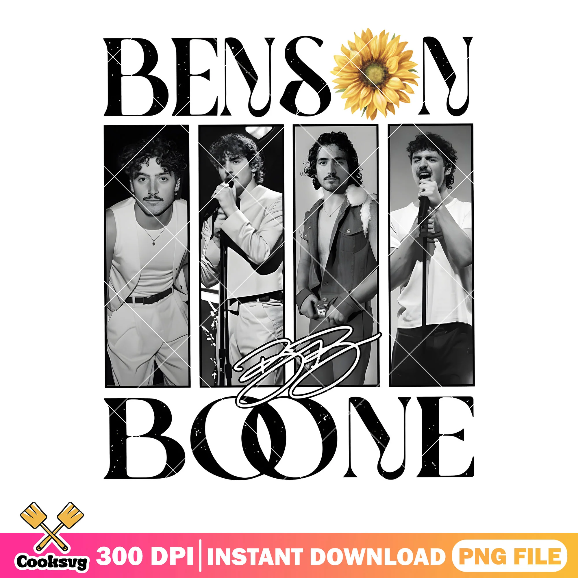 Benson boone signature png, benson boone png, American Heart Tour png