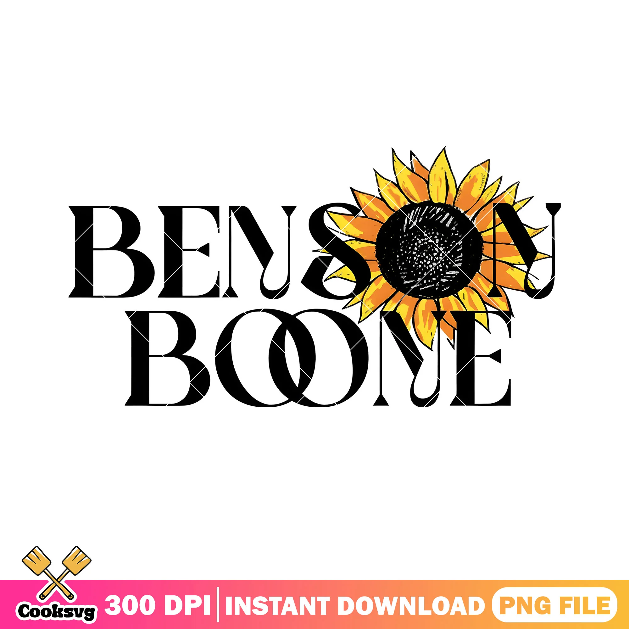Benson boone sunflower name png, boone fan png, Boone tour png