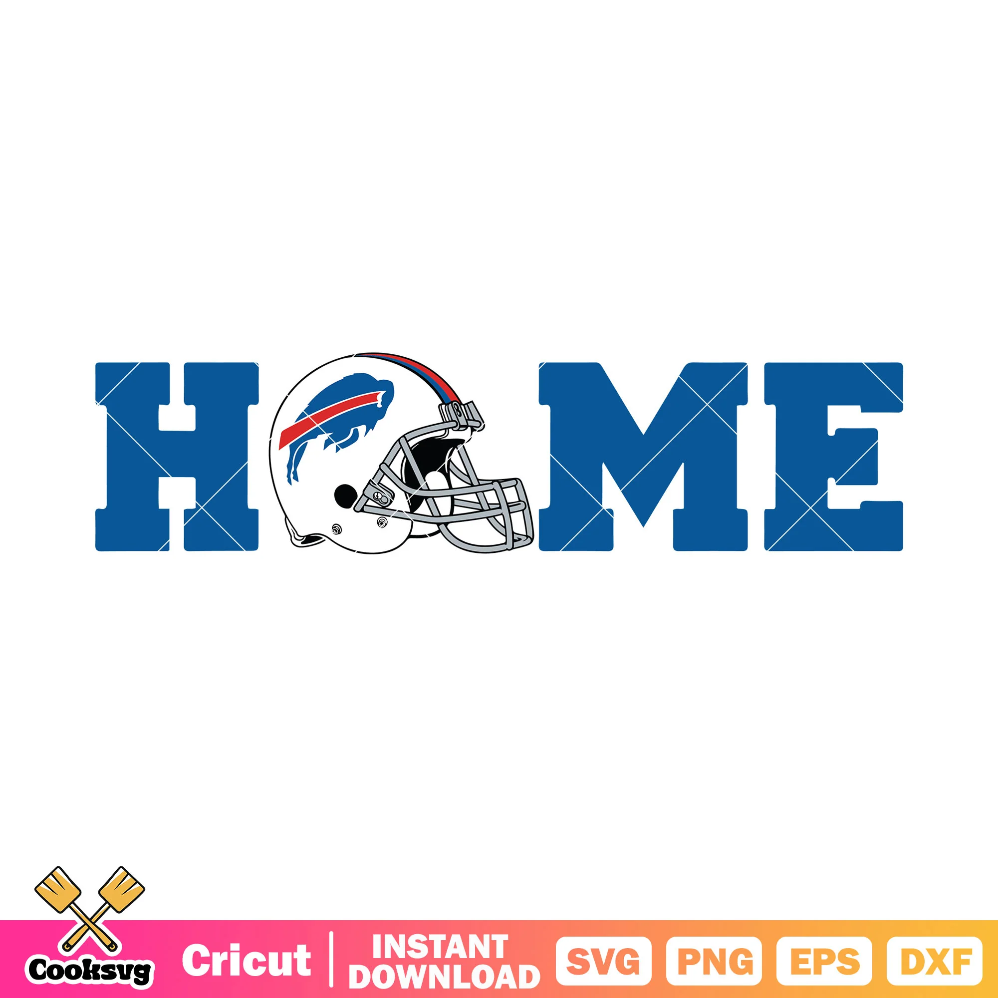 Bills way to home svg, buffalo bills svg, nfl football team svg