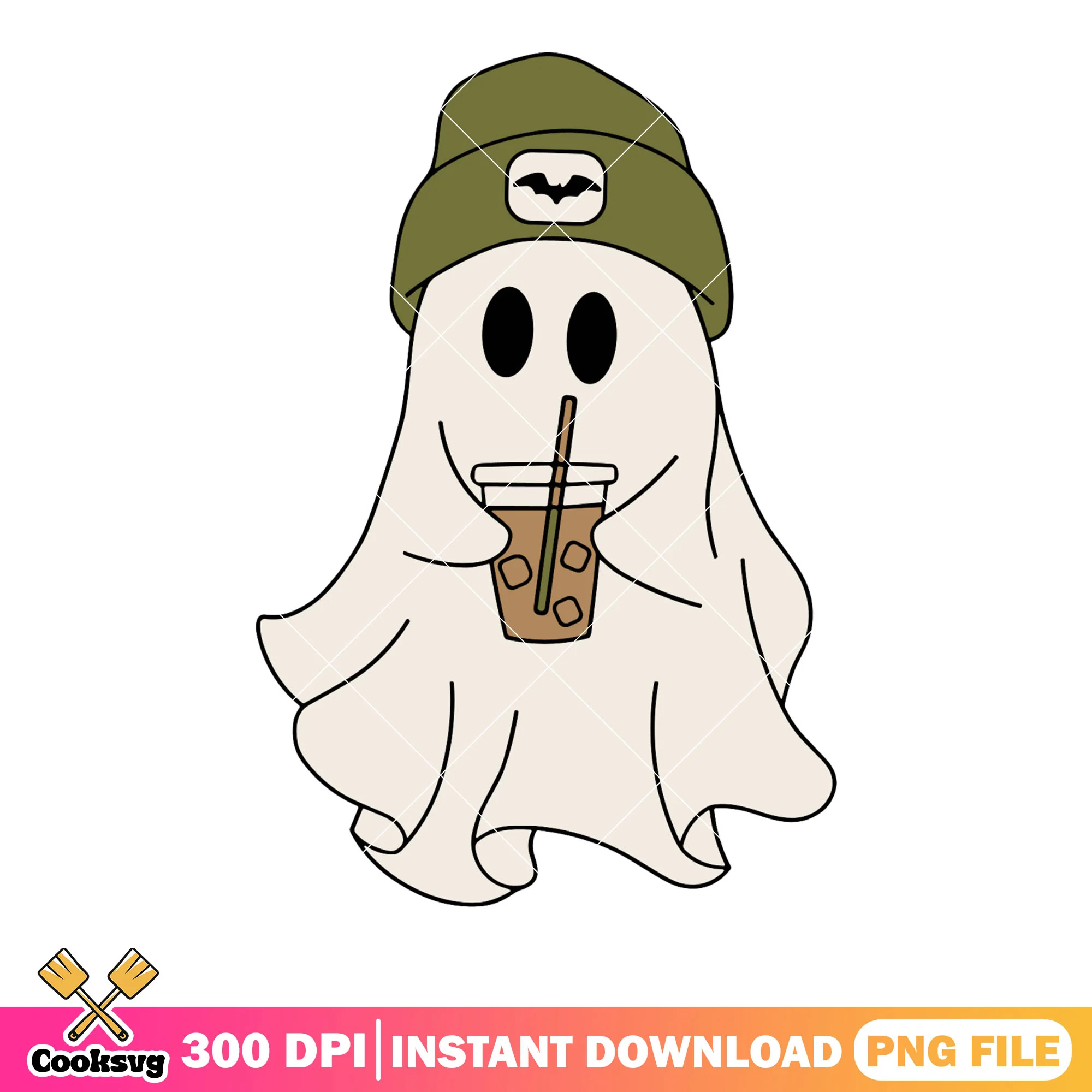 Blanket drinking coffee png, ghost costume png, halloween scary png