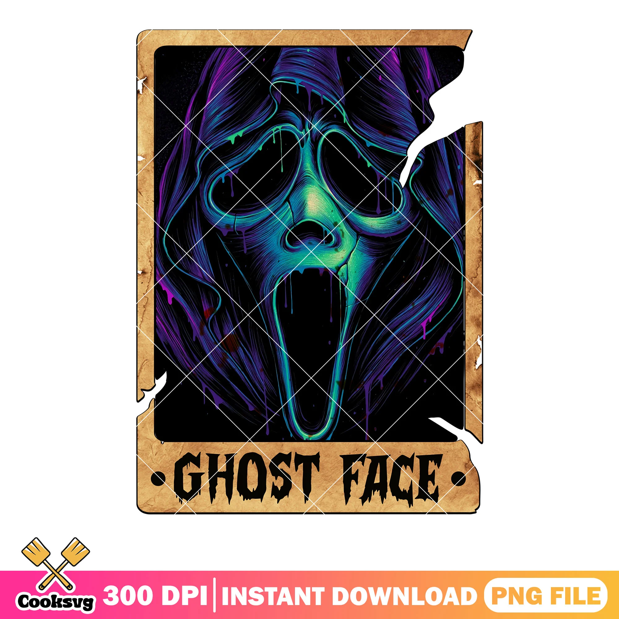 Blue mask purple hooded cloak png, ghost face png, scream movies png