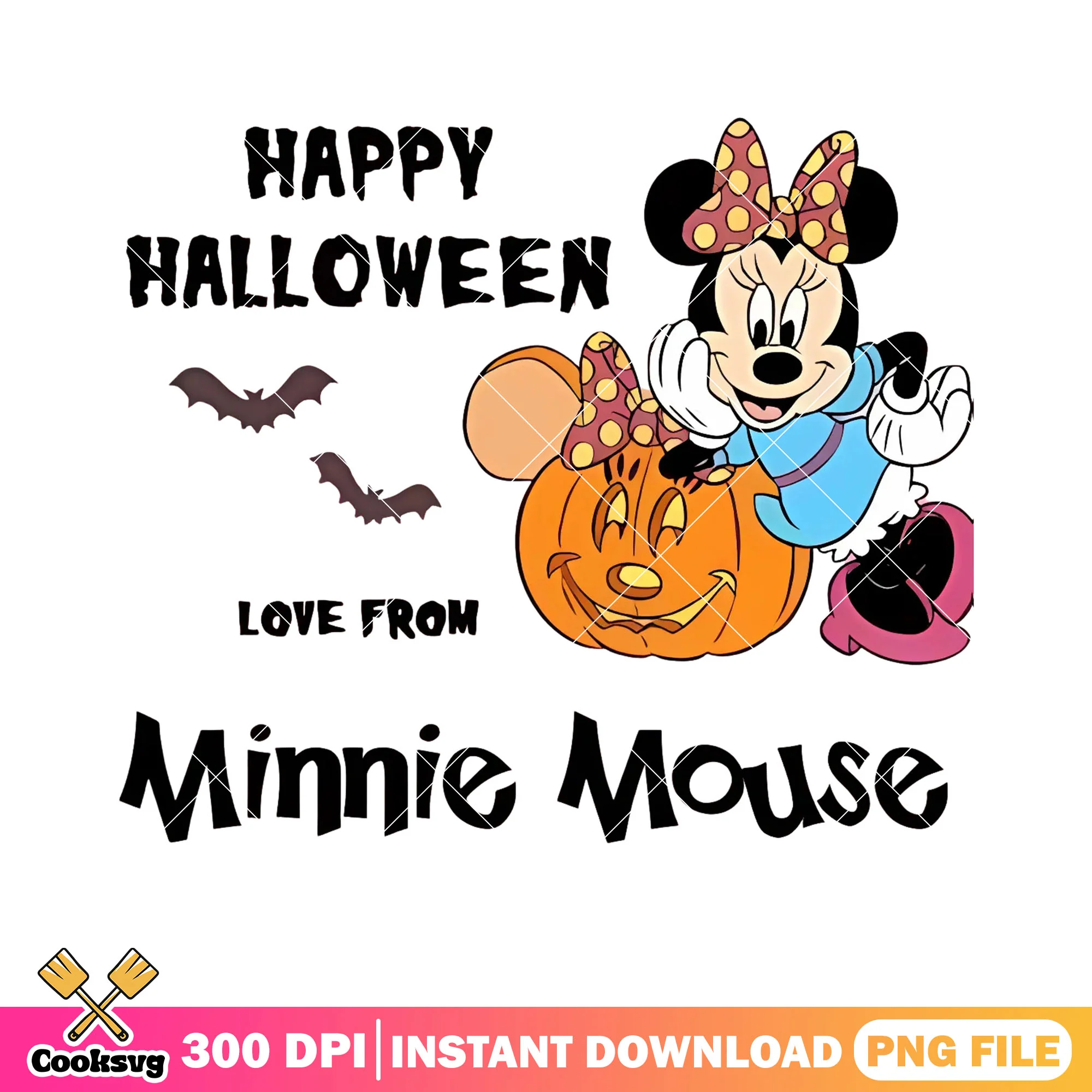 Blue shirt Minnie mouse png, scary bats png, disney character png