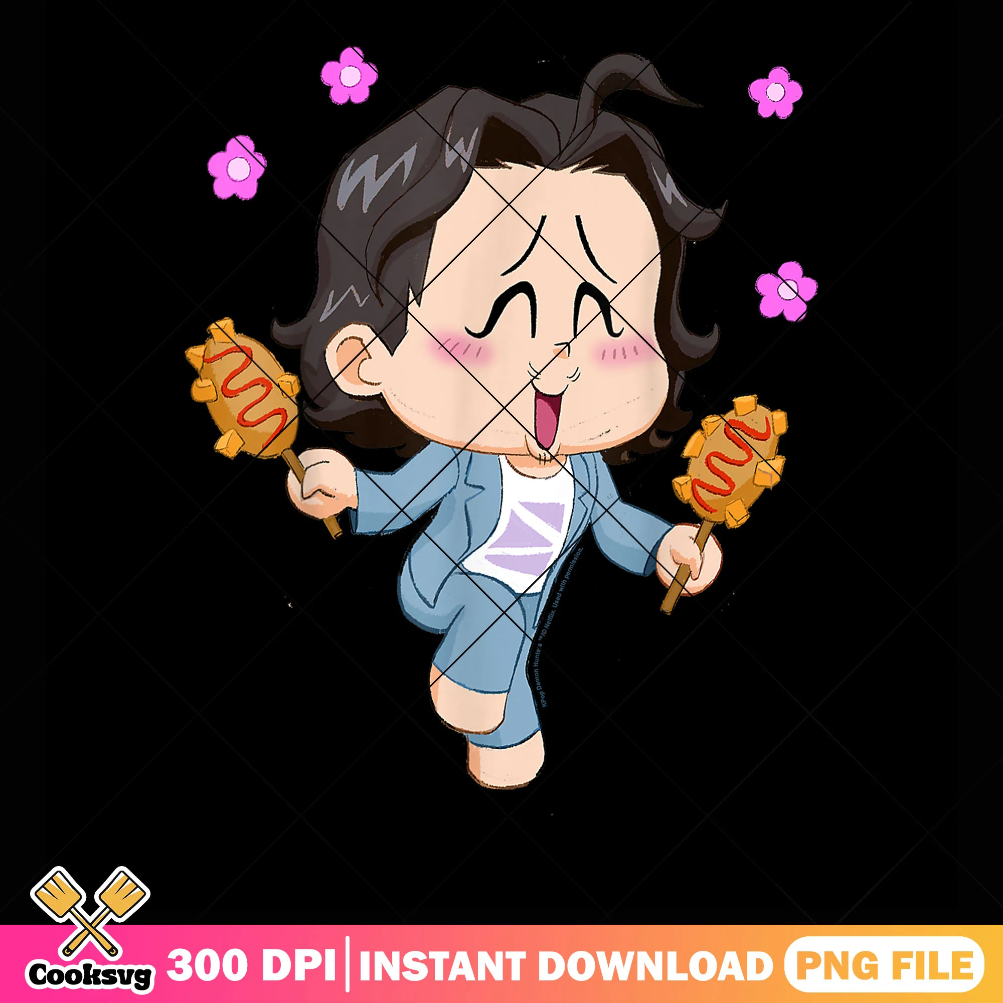 Bobby cheering up png, kpop huntrix png, kpop hunters png