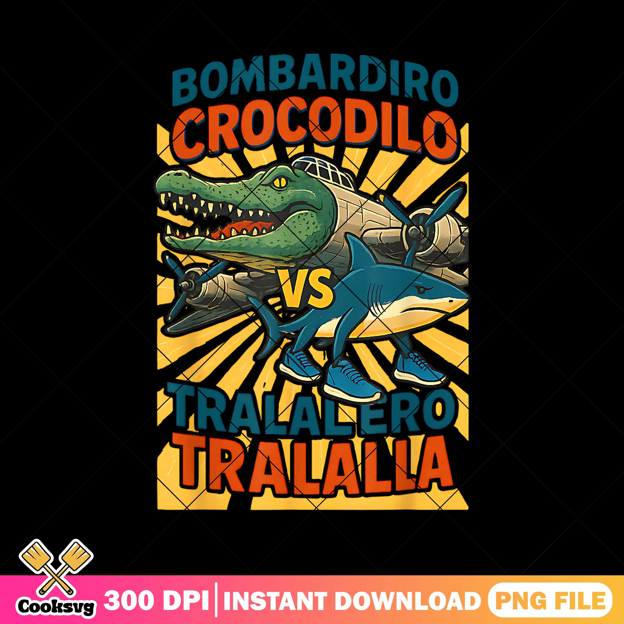 Bombardiro Crocodilo Tralalero Tralala png, tralalero tralala png, italian brainrot png