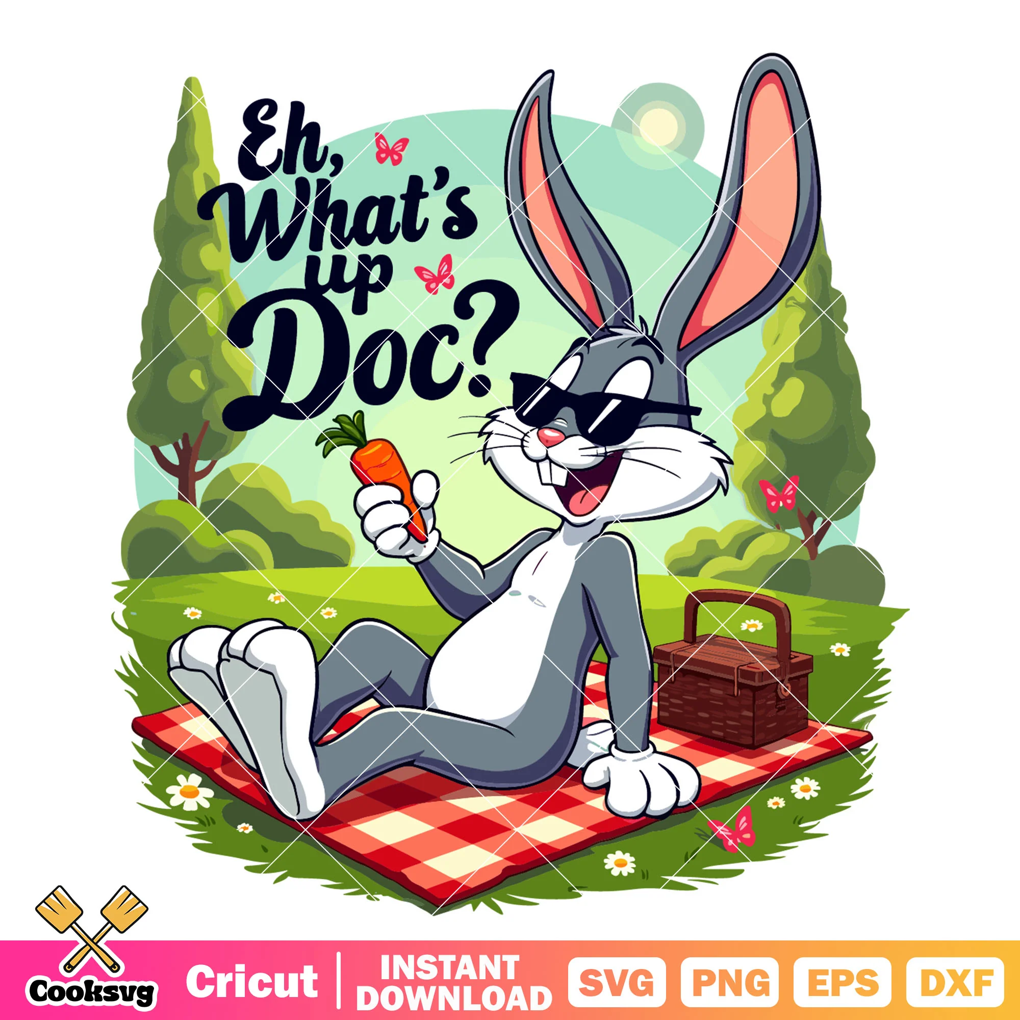 Bugs bunny whats up doc svg, bugs bunny svg, looney tunes svg