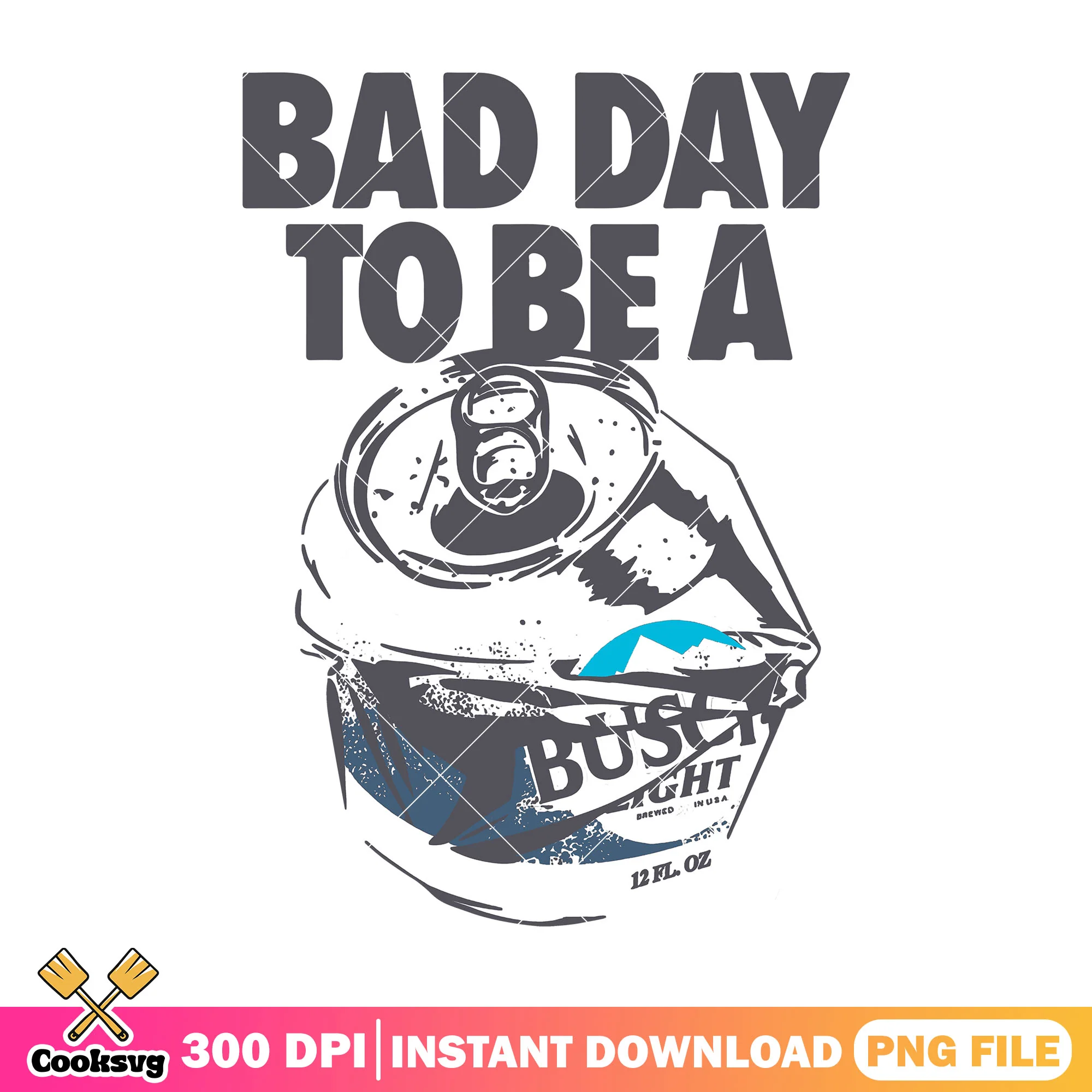 Busch light bad day to be a beer png, busch light apple png
