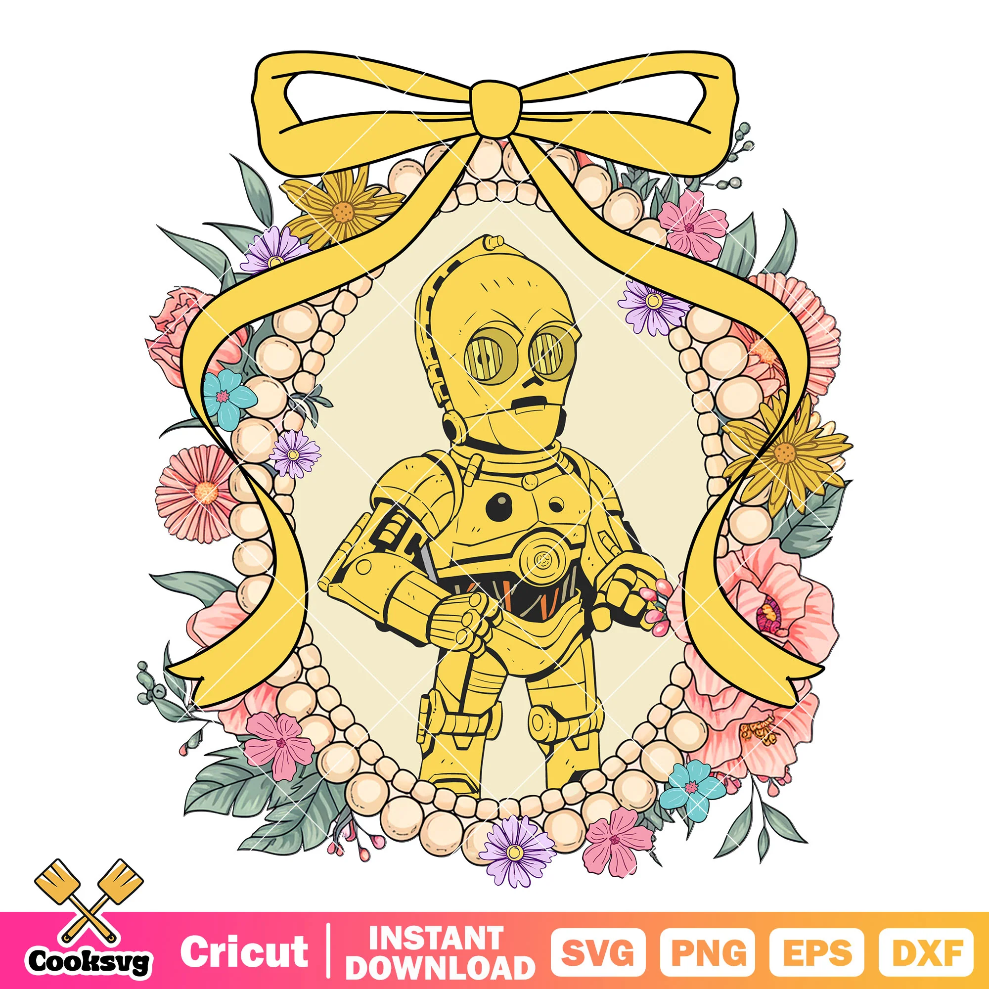 C 3PO in disney magic mirror png, disney mirror png, star wars png