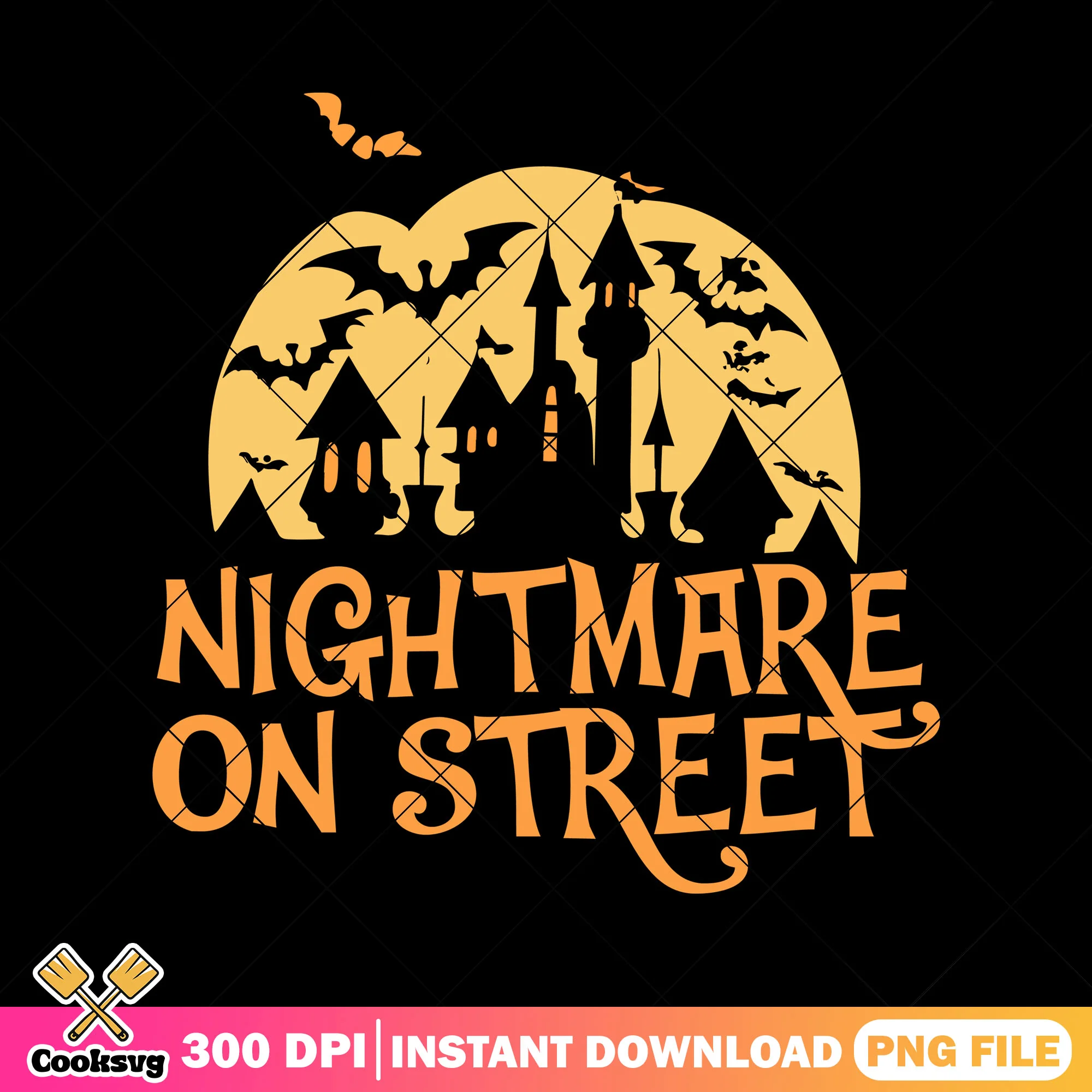 Castle and bats png, halloween art png, halloween castle png