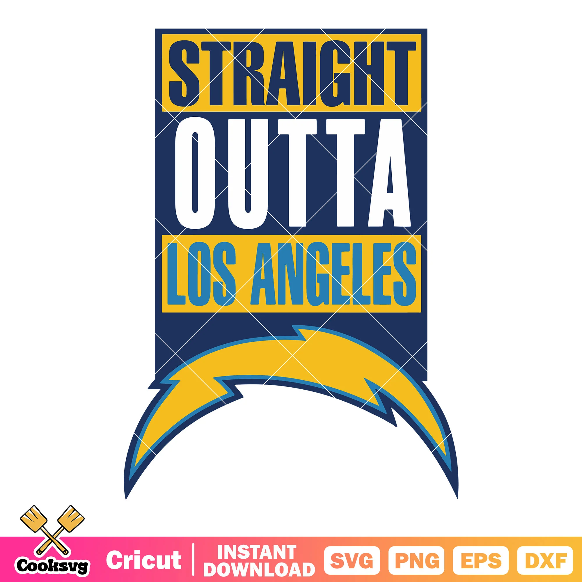 Chargers angeles football svg, chargers svg, afc west svg