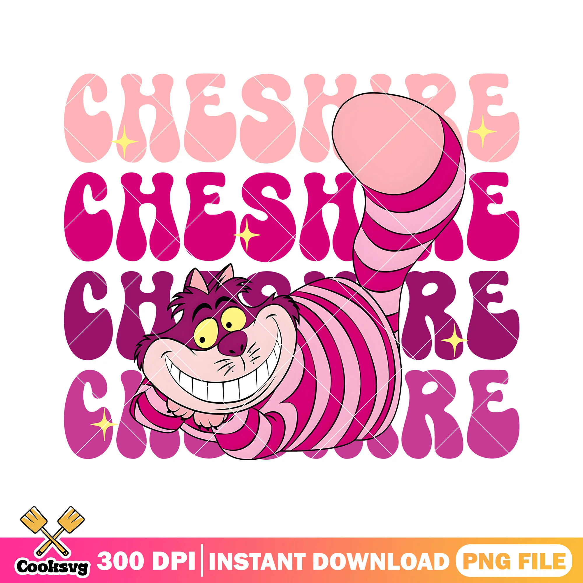 Cheshire alice disney png, alice in wonderland png, cheshire cat smile png