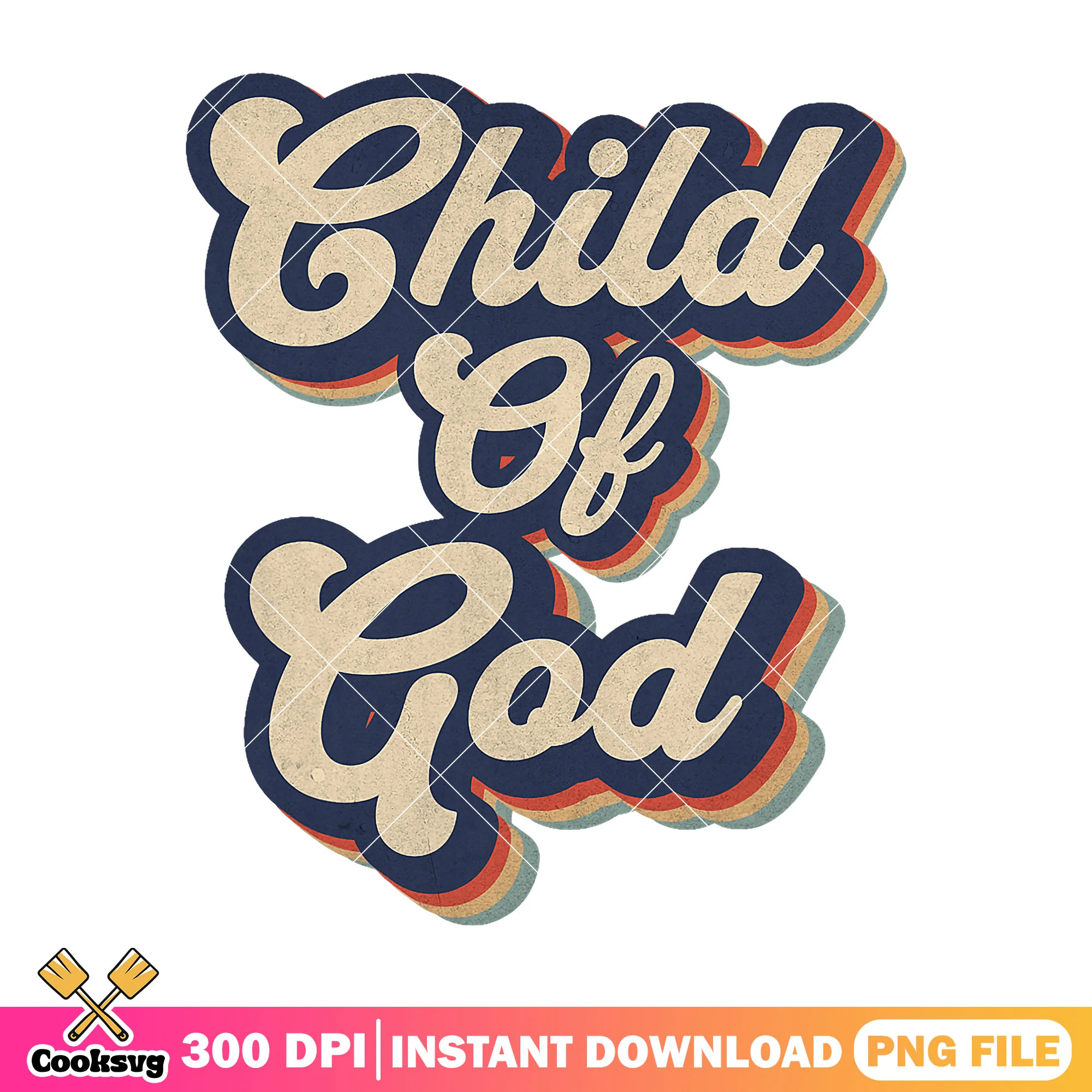 Child of god design png, i am a child of god png, god love child png
