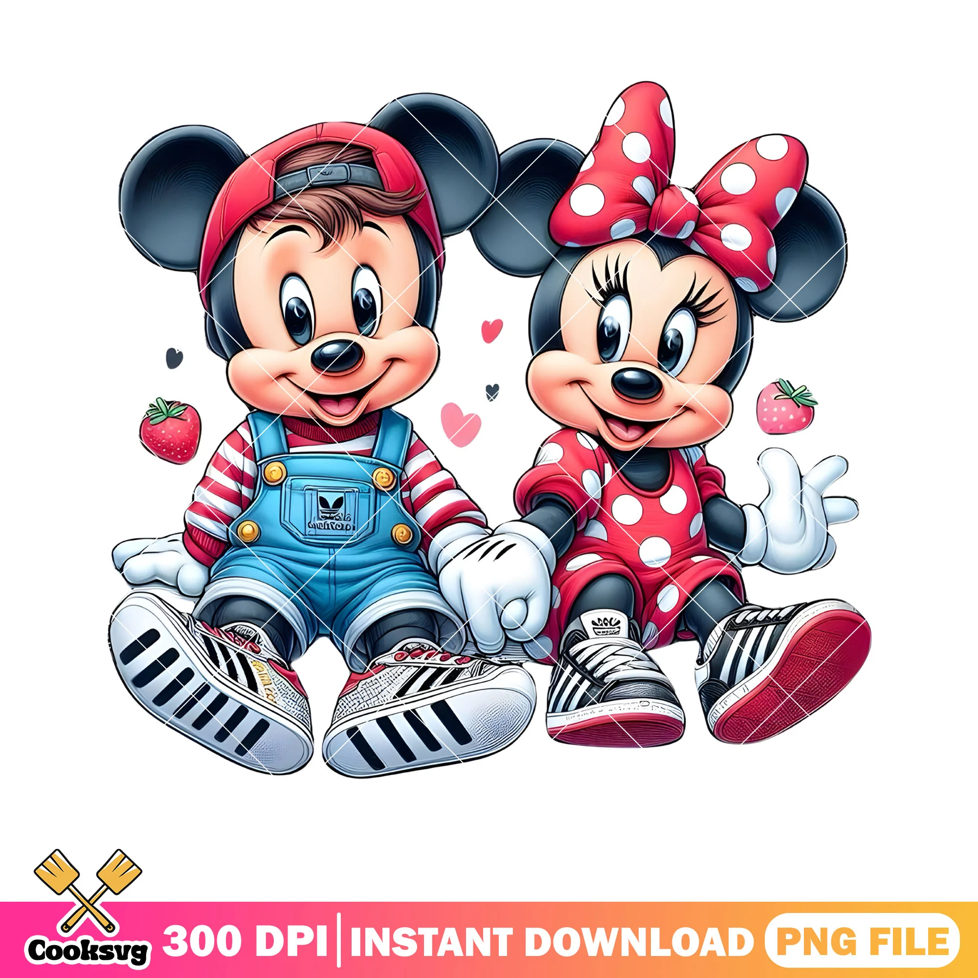 Children disney valentine png, valentine poster png, mickey mouse png