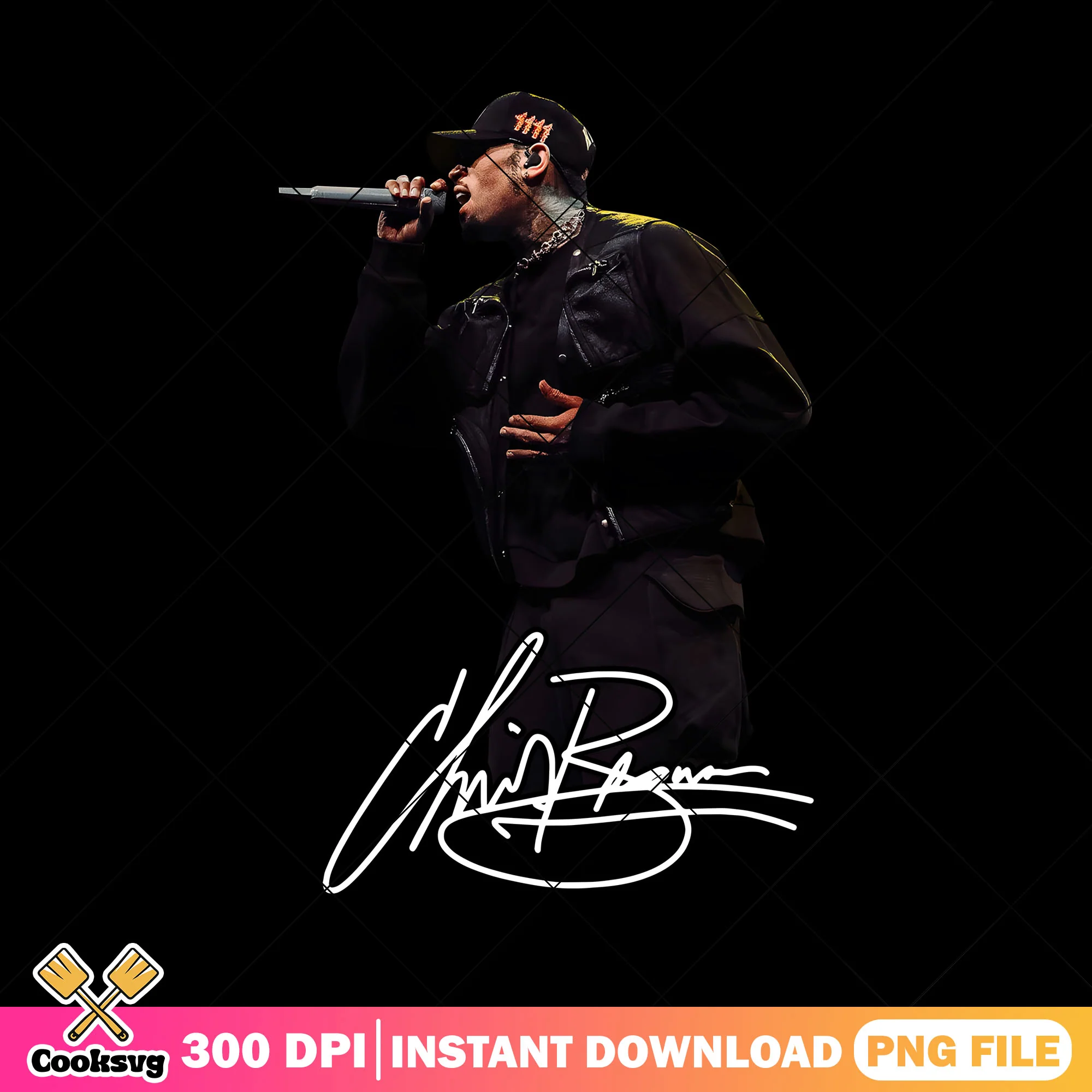 Chris brown and sign png, Chris Brown tour png, Chris Brown Graphic png