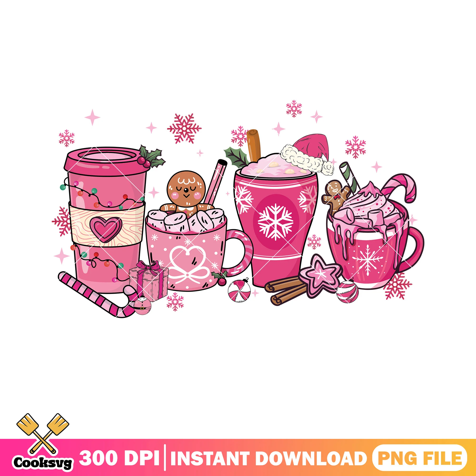 Christmas drinks coffee png, christmas coffee png, hot chocolate png