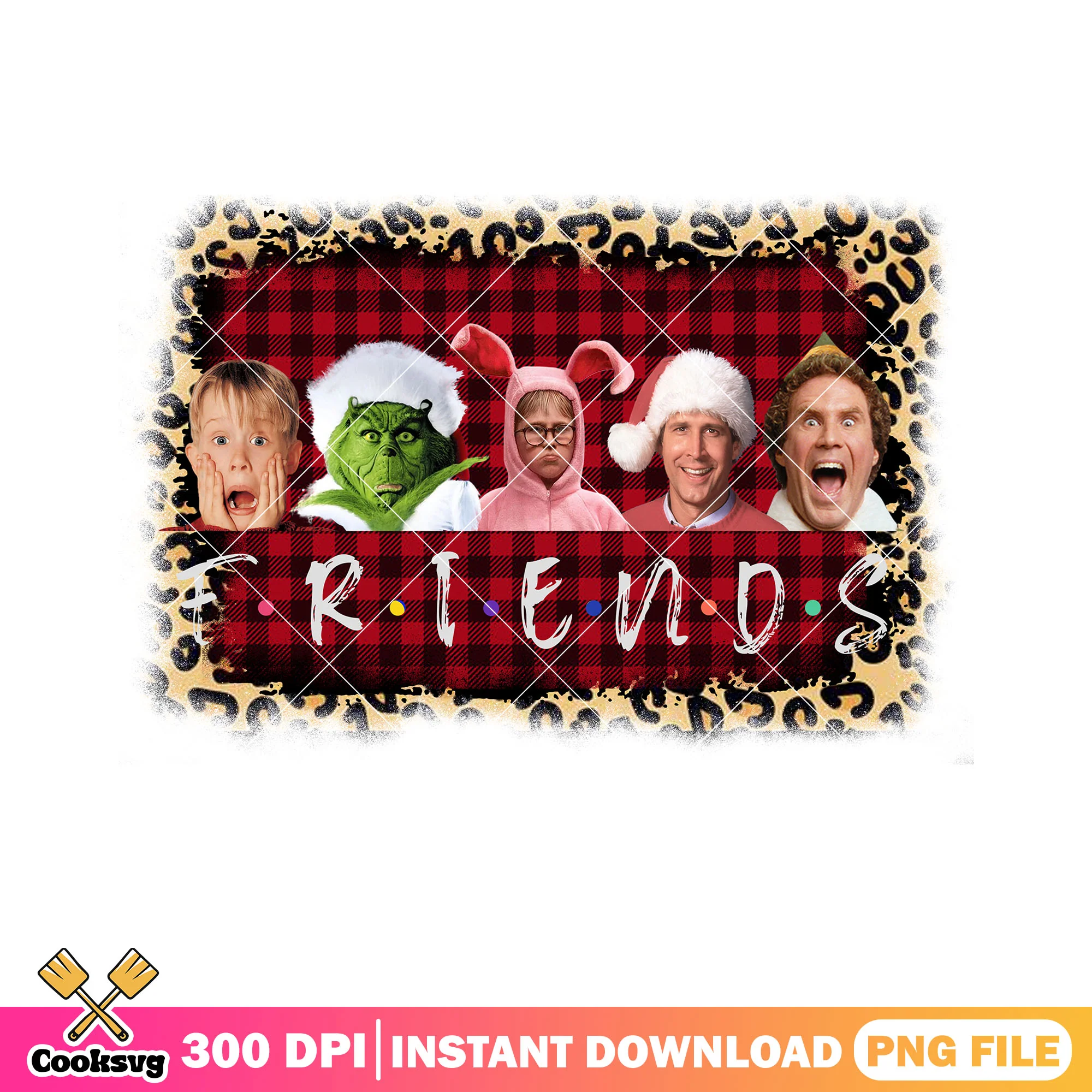 Christmas tv night show png, Friends tv show png, A christmas story png