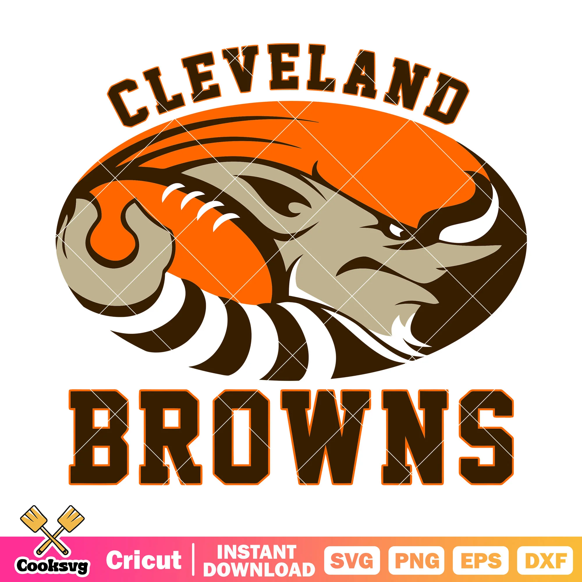 Cleveland browns nfl team svg, afc north svg, nfl football team svg