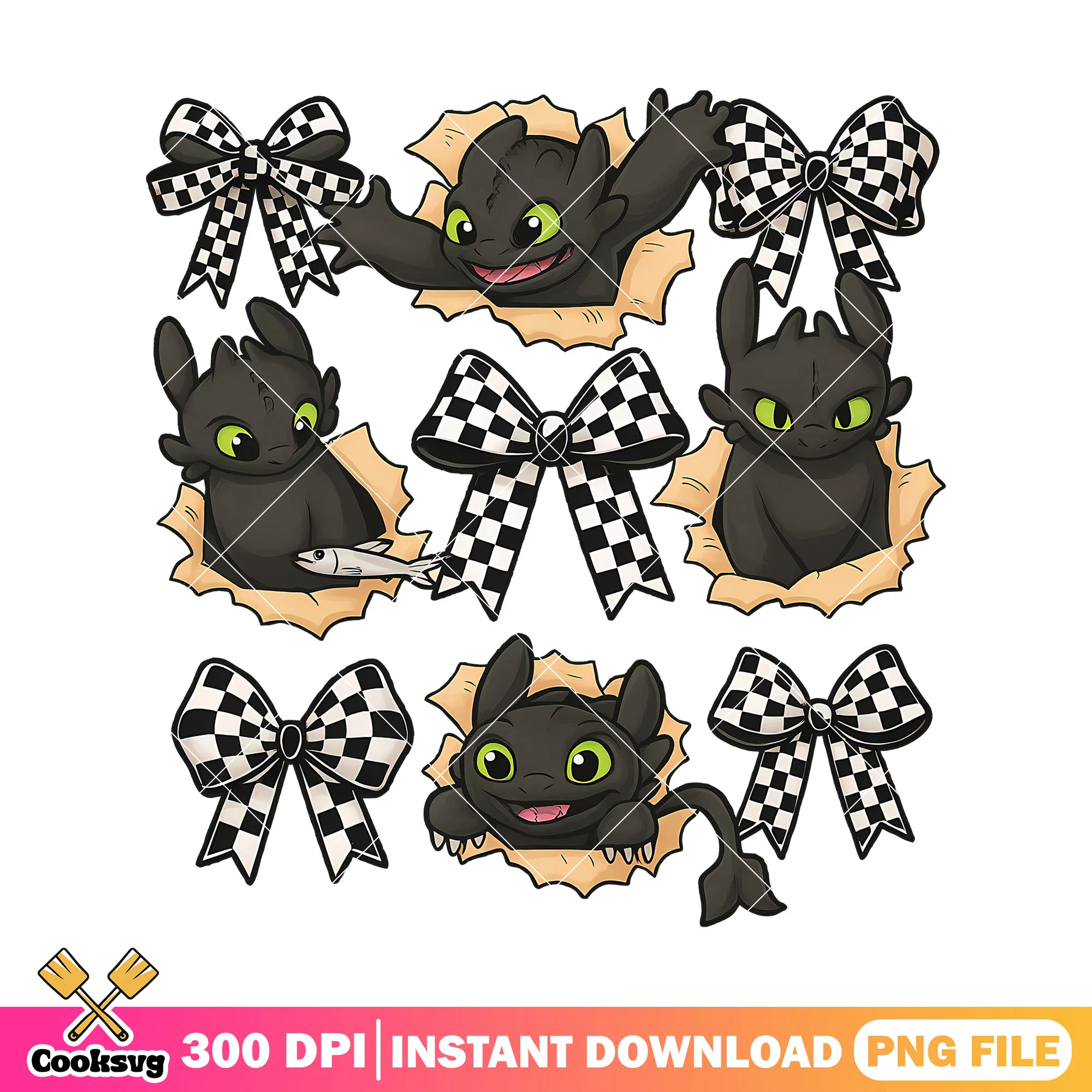 Coquette bow toothless png, toothless dragon png, toothless meme png