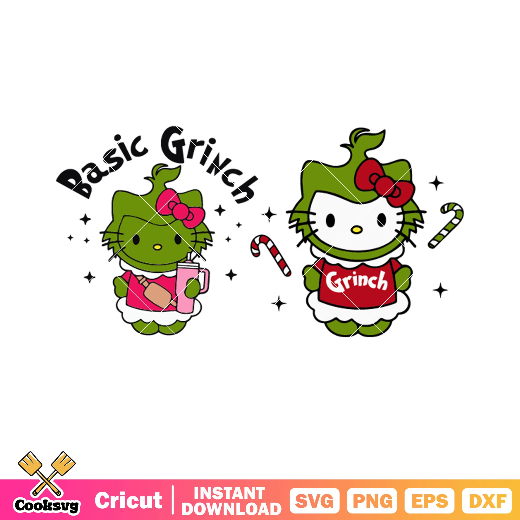 Costume hello kitty svg, starry night svg, grinch costume svg