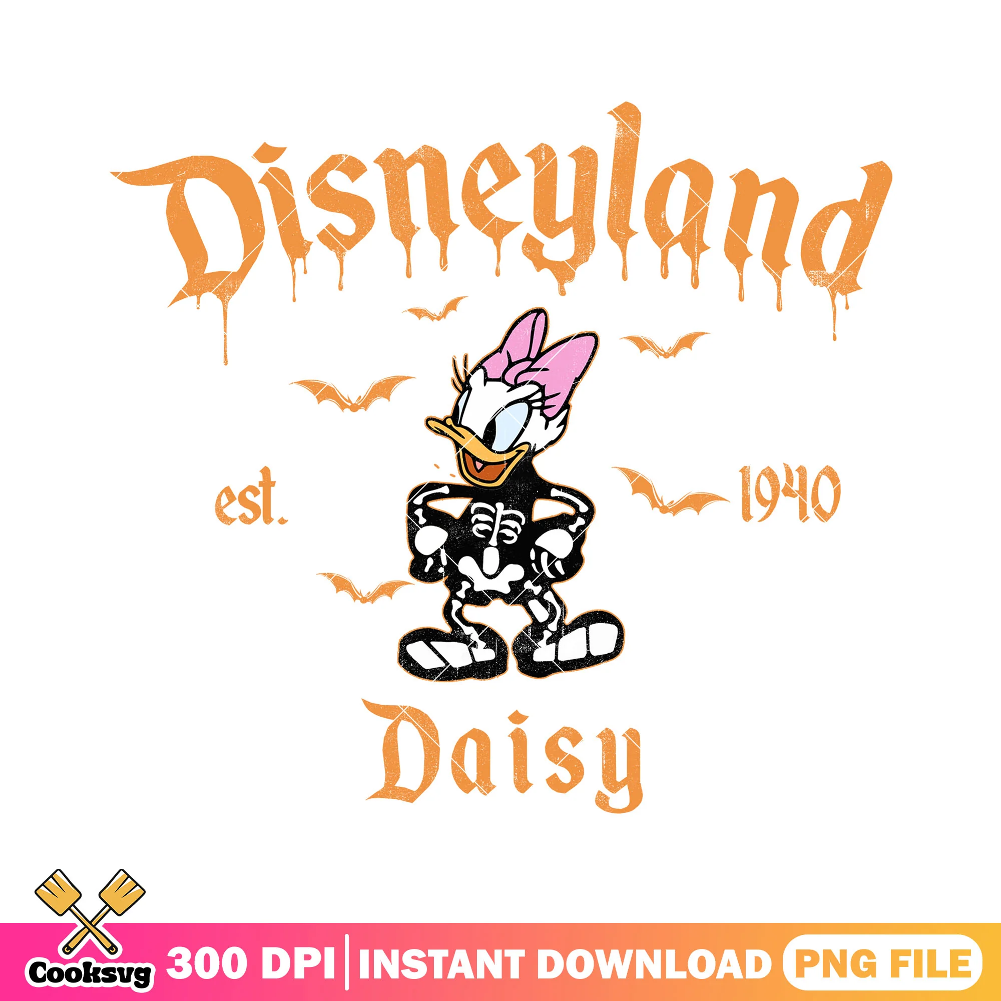 Costume skeleton daisy png, disney daisy png, halloween image png