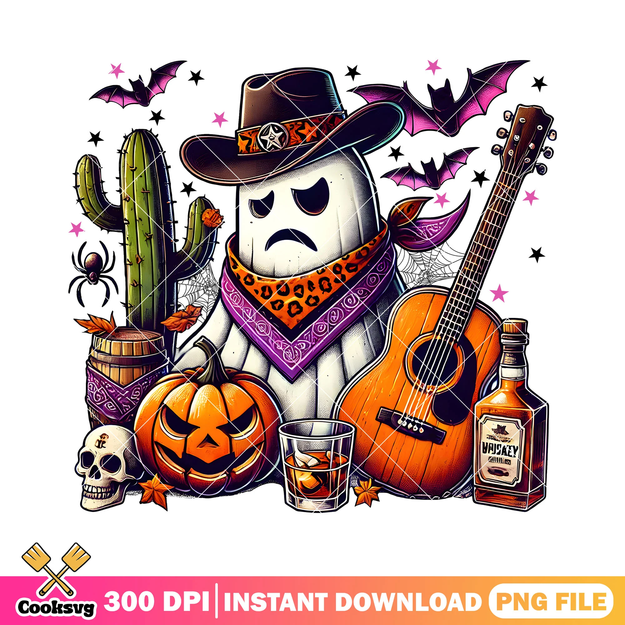 Cowboy ghost western png, halloween customes png, cowboy png