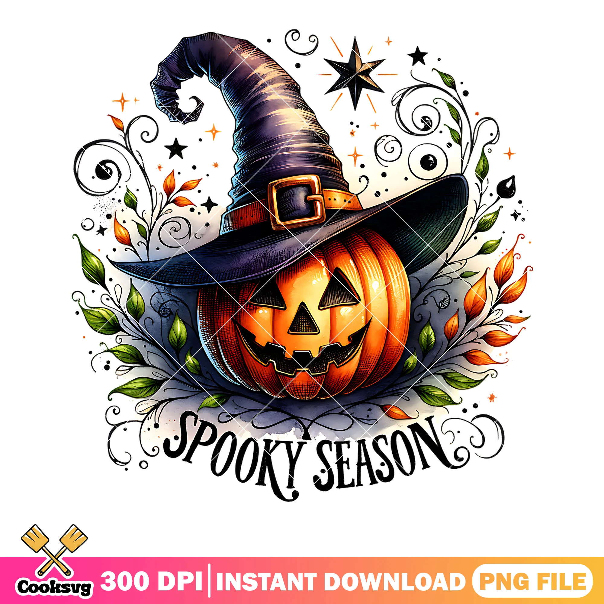 Crazy smile pumpkin png, spooky season png, scary halloween png