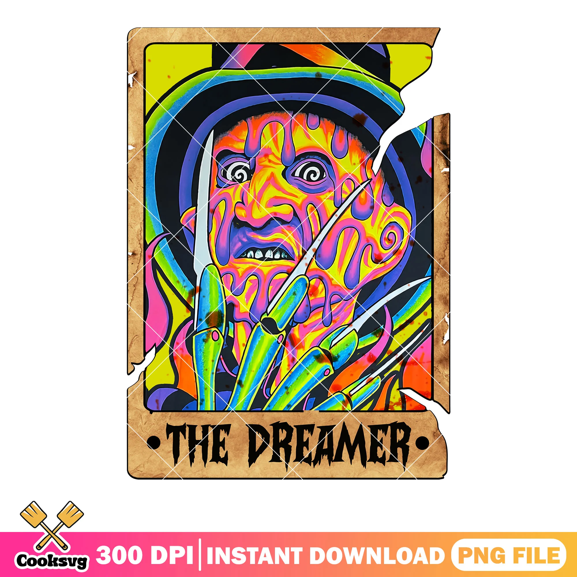 Creepy art png, freddy krueger png,  A Nightmare on Elm Street.png