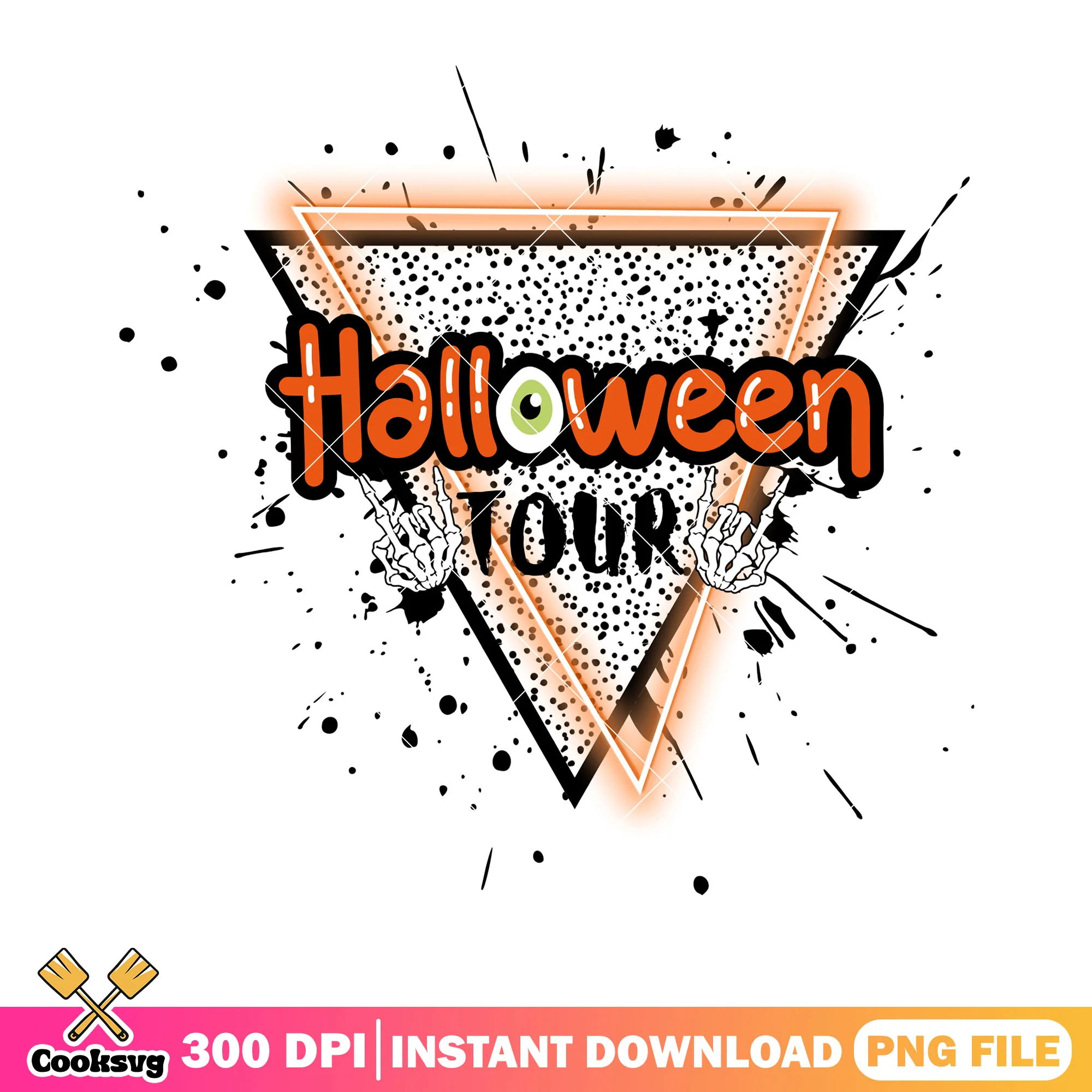 Creepy eyes halloweentour png, skeleton hand png, disney halloween png