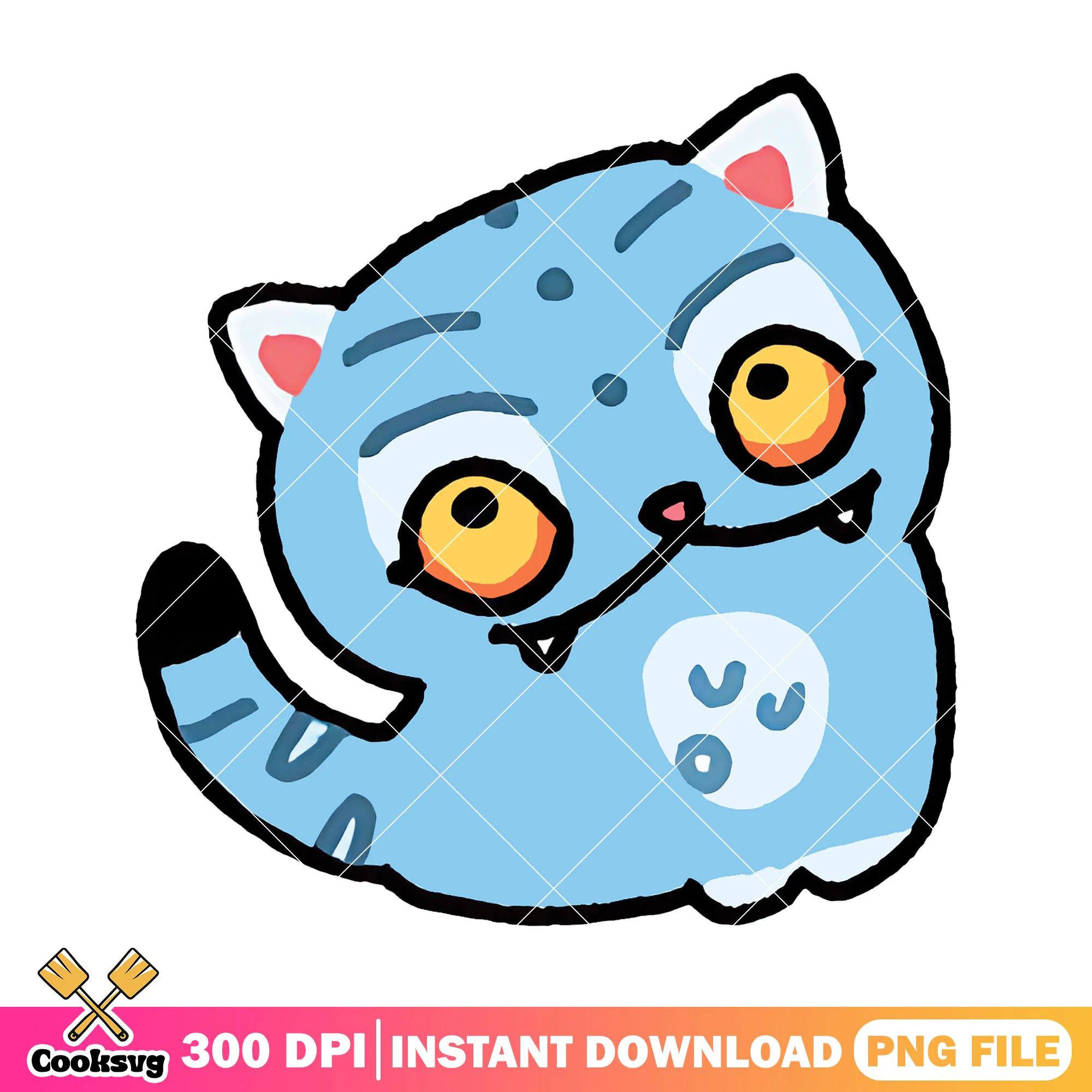 Derpy cat kpop png, derpy tiger png, kpop hunters movie png
