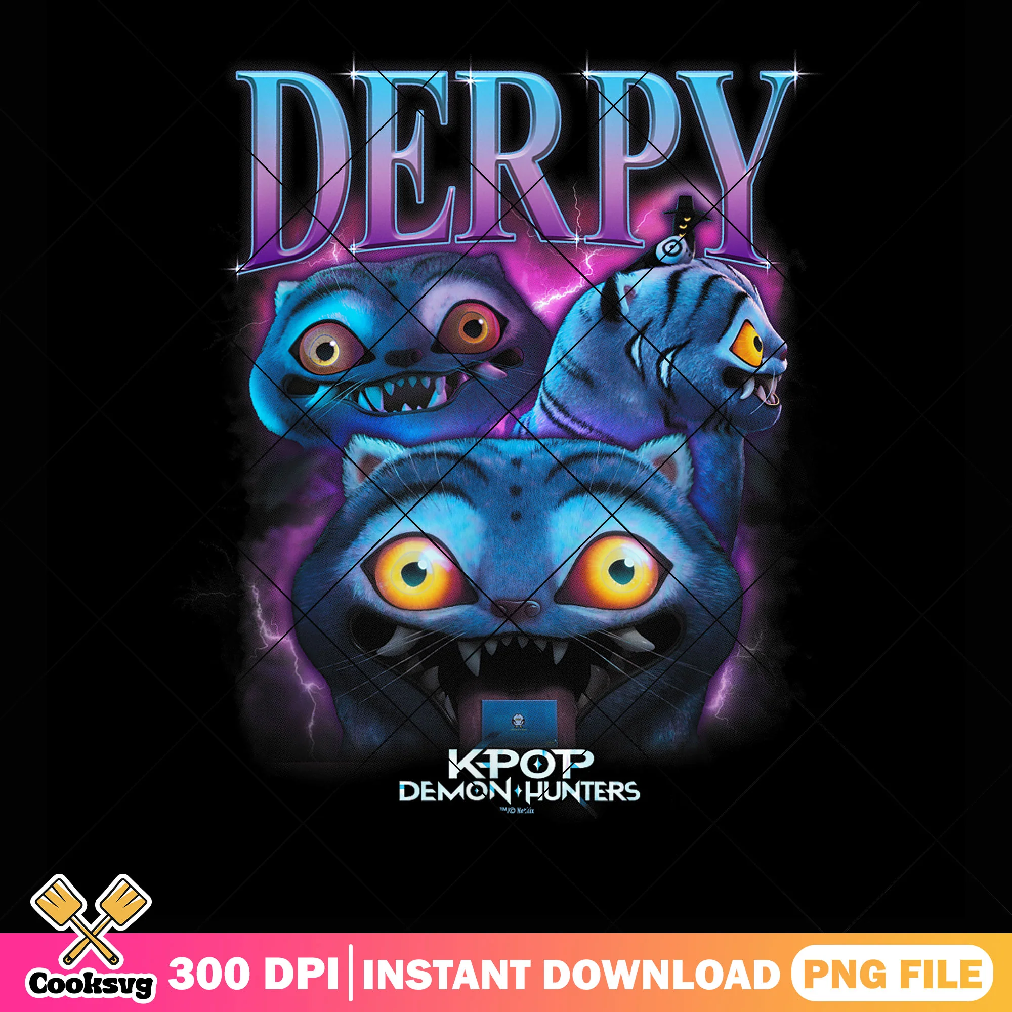 Derpy the stunning png, derpy kpop png, kpop demon hunters png