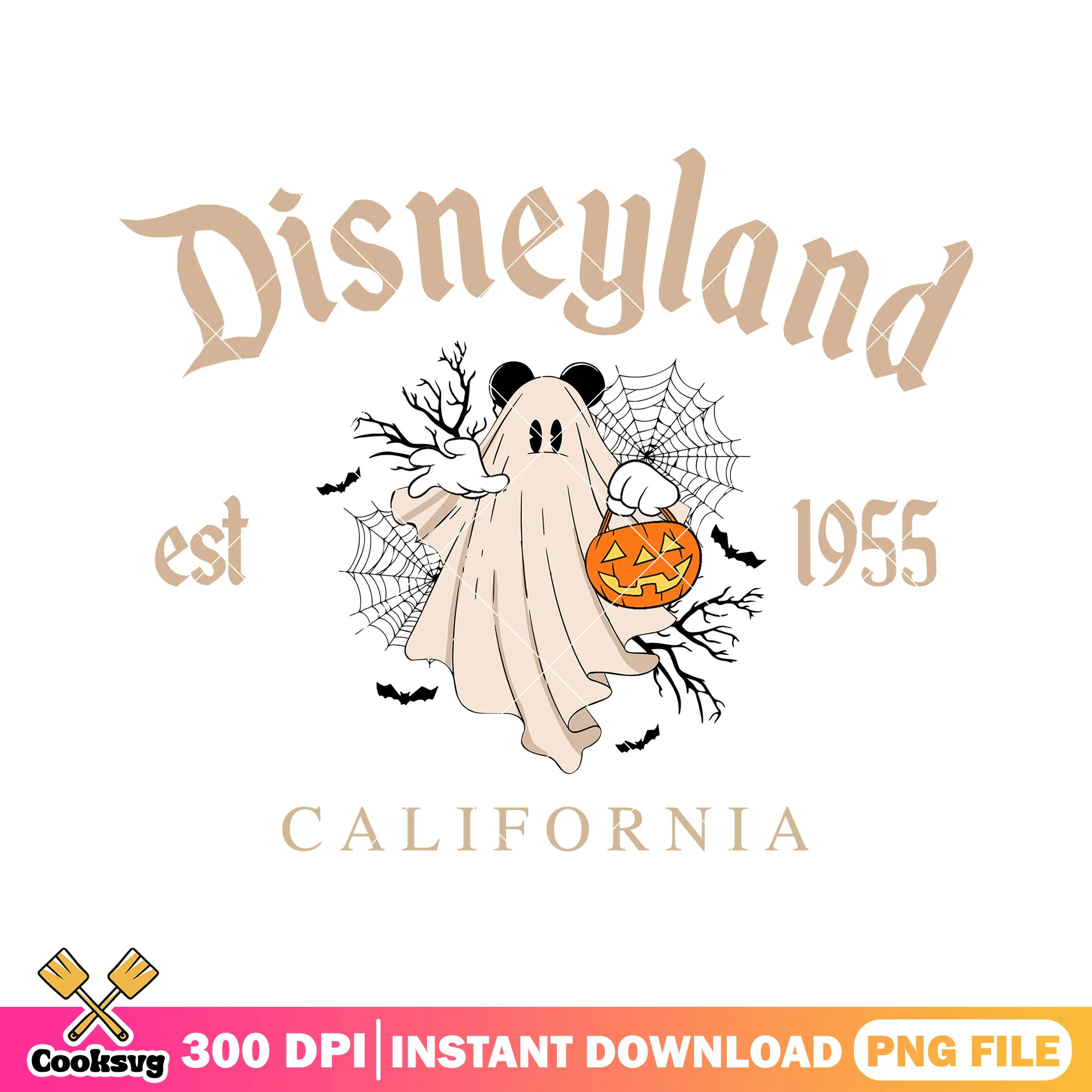 Design 1955 california png, halloween happy png, disney halloween png