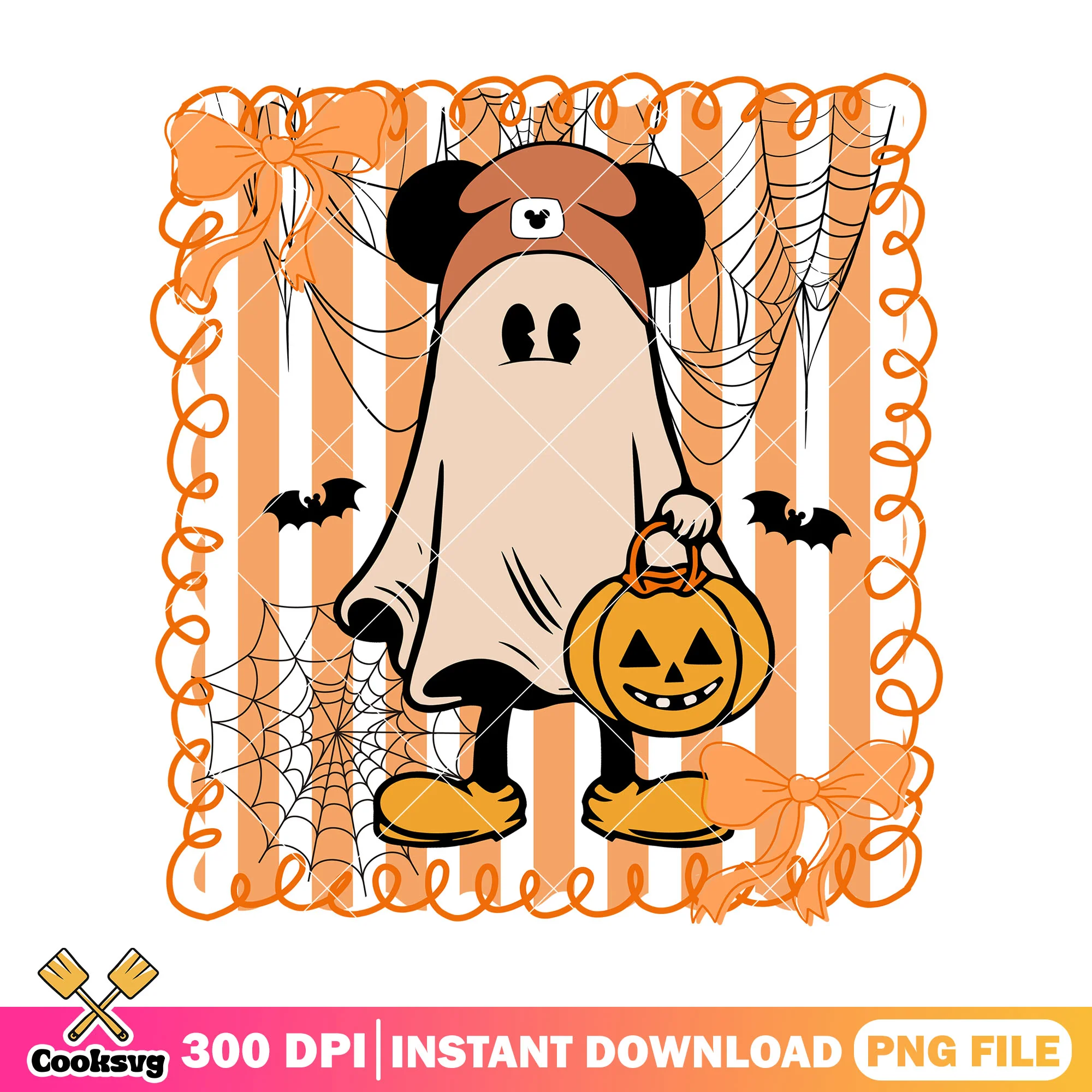 Design cute ghost costume png, halloween ideas png, halloween cute png