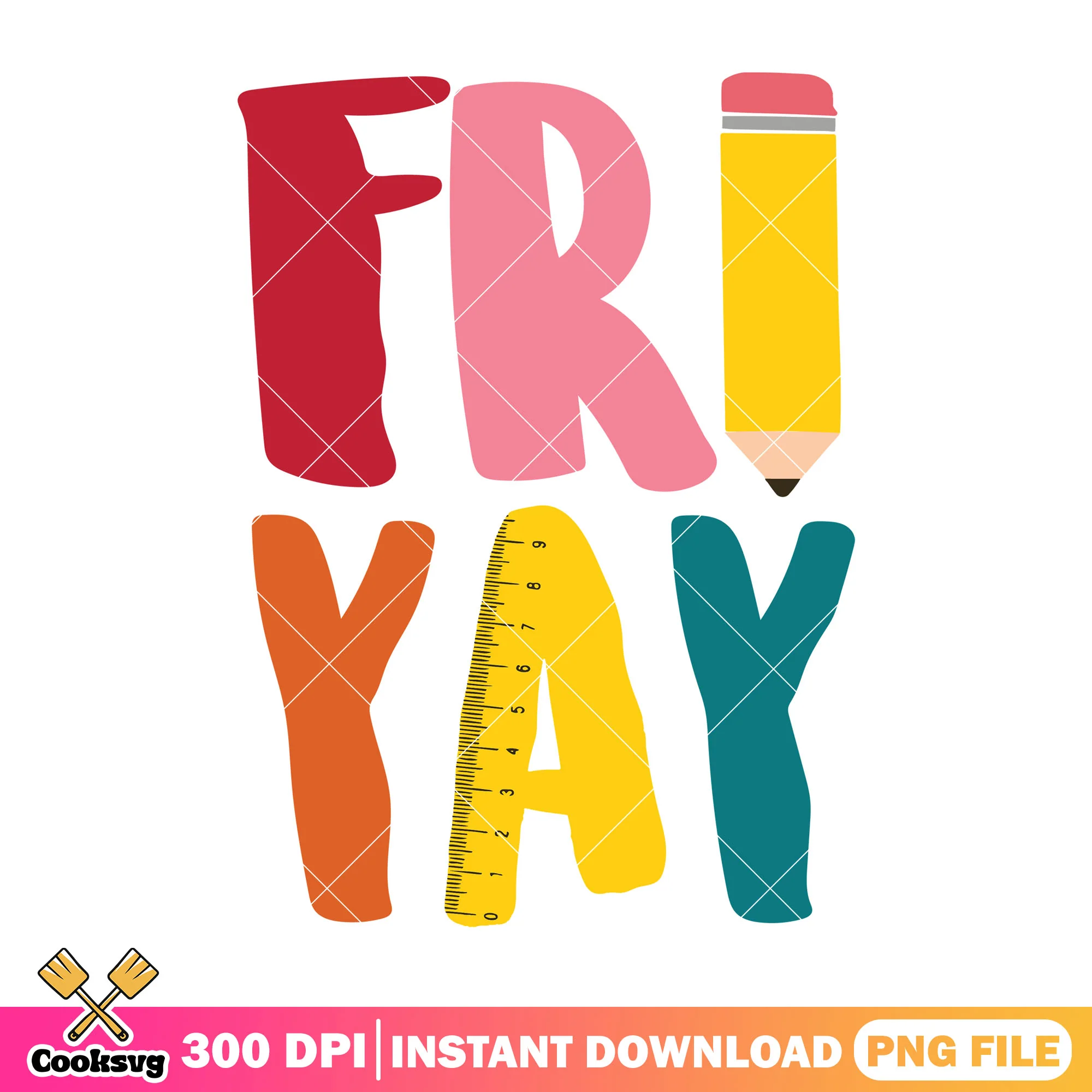 Design file friyay png, font colors png, welcome back to school png