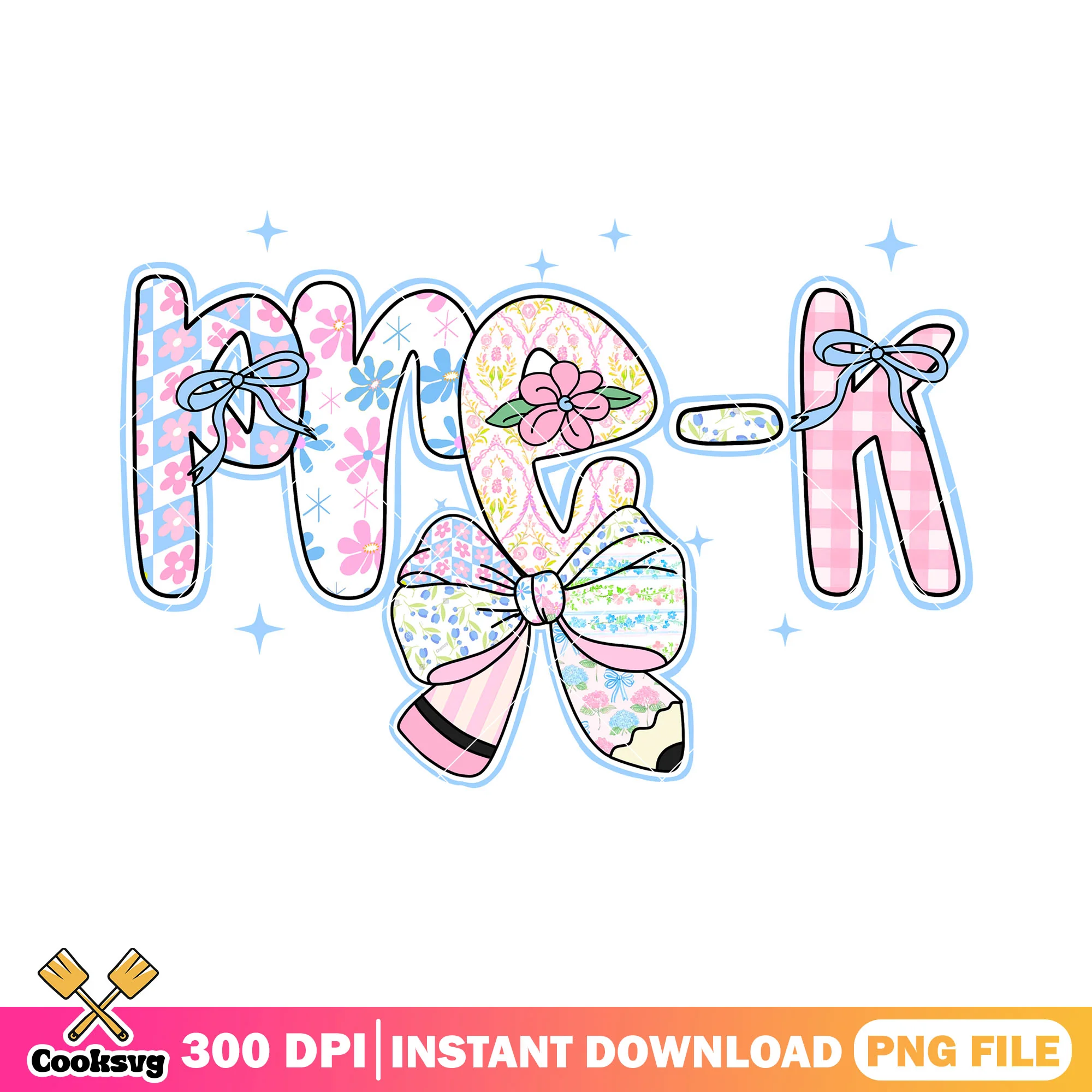 Design pre-k file png, white font png, back to school poster png